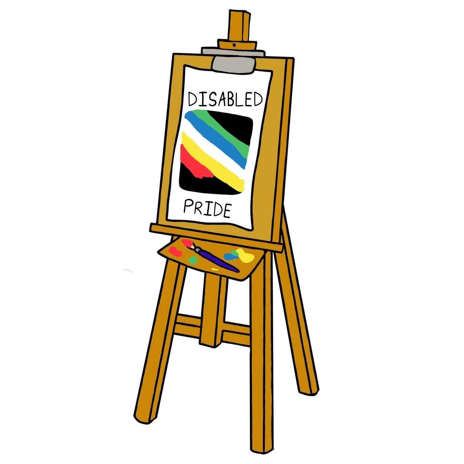 Disability Community Brigaders Virtual Paint Night