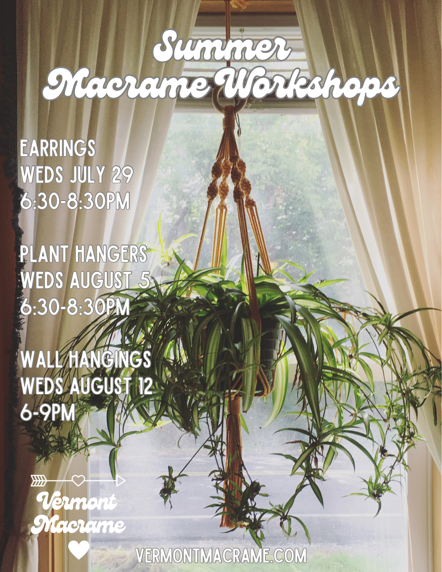 Summer Macramé Workshops