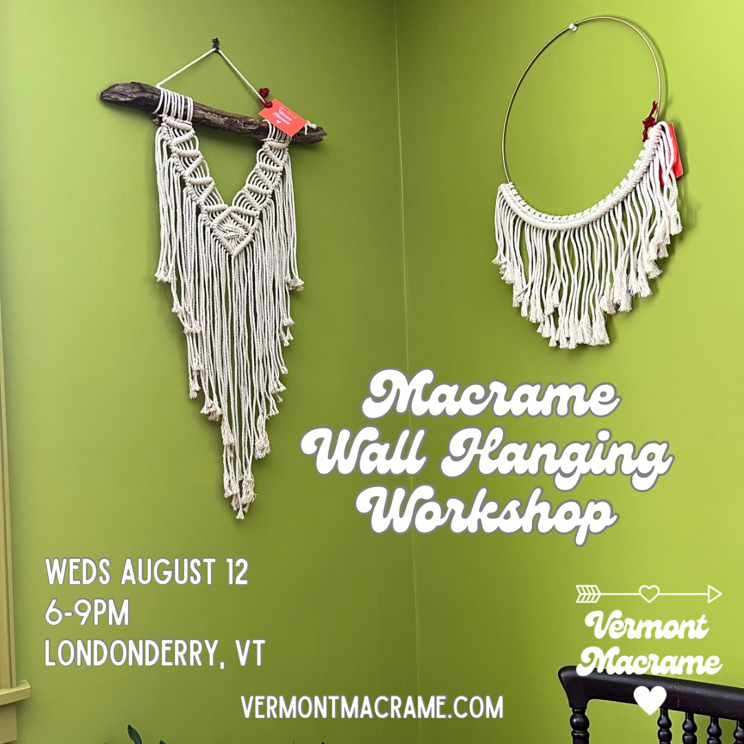Macrame Wall Hanging Workshop