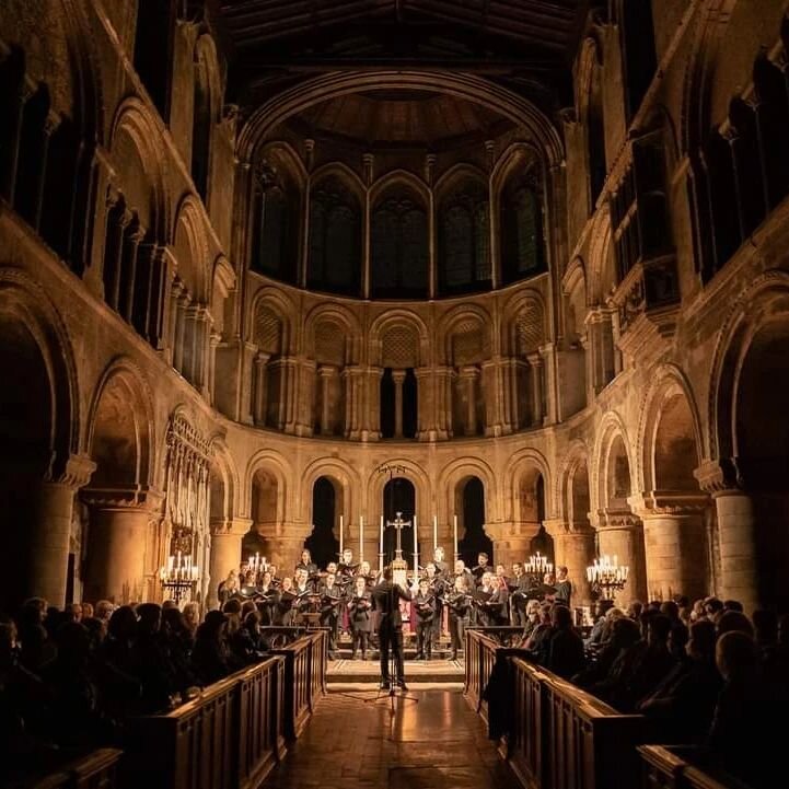 What a treat to conduct @thefourthchoir in this wonderful space