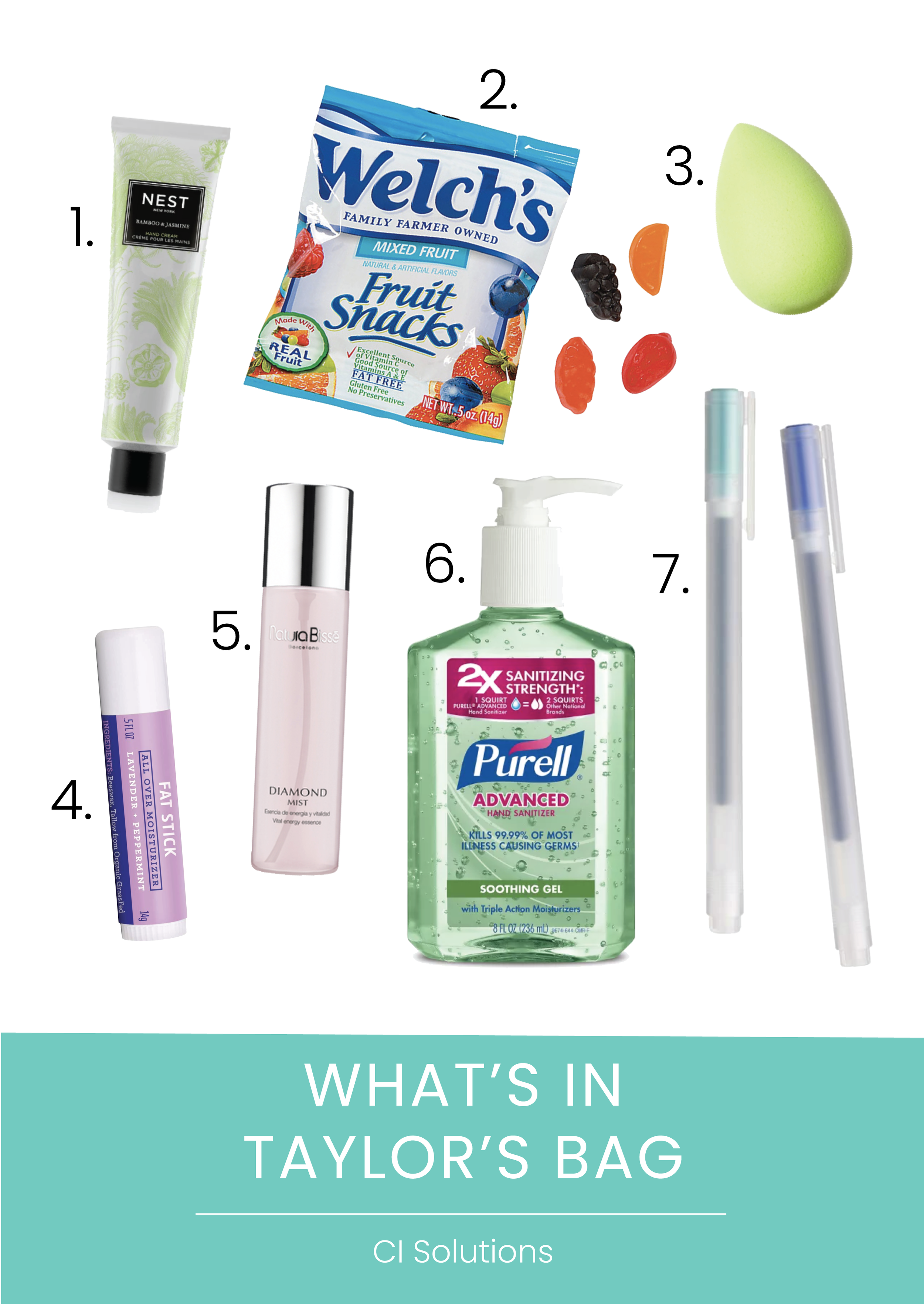What's in Taylor's Bag?