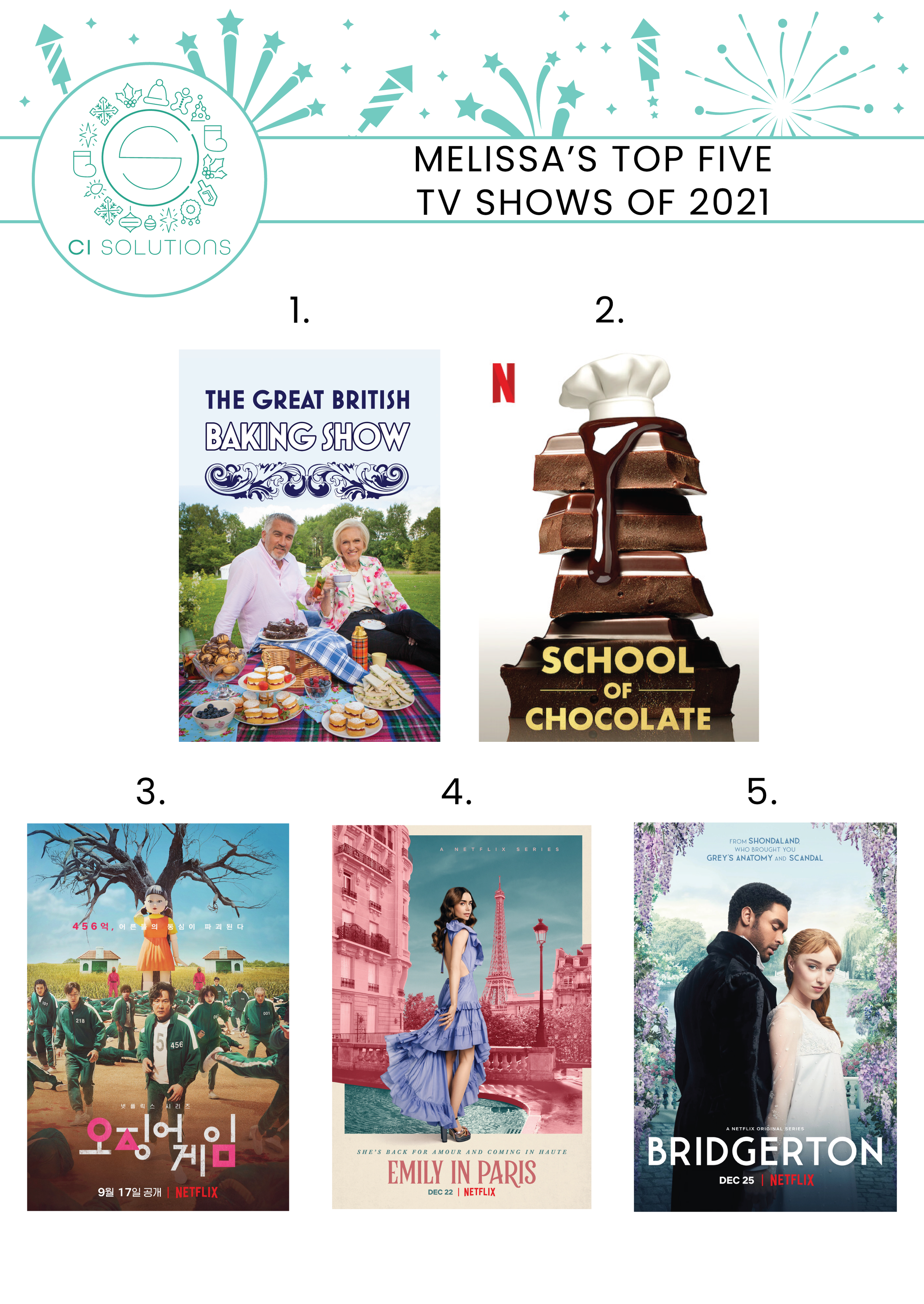 Melissa's Top Five TV Shows of 2021