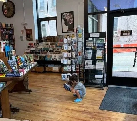 When you have a really good book, any seat will work.