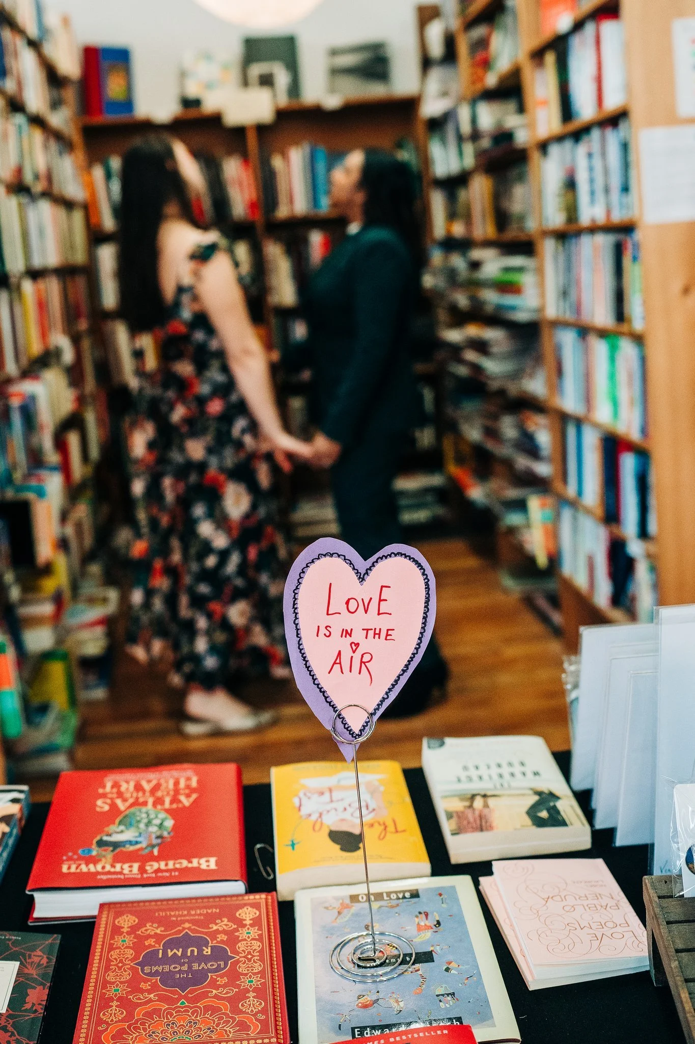 Li + Ash celebrate their engagement! Photo by Sweet Alice Photography.