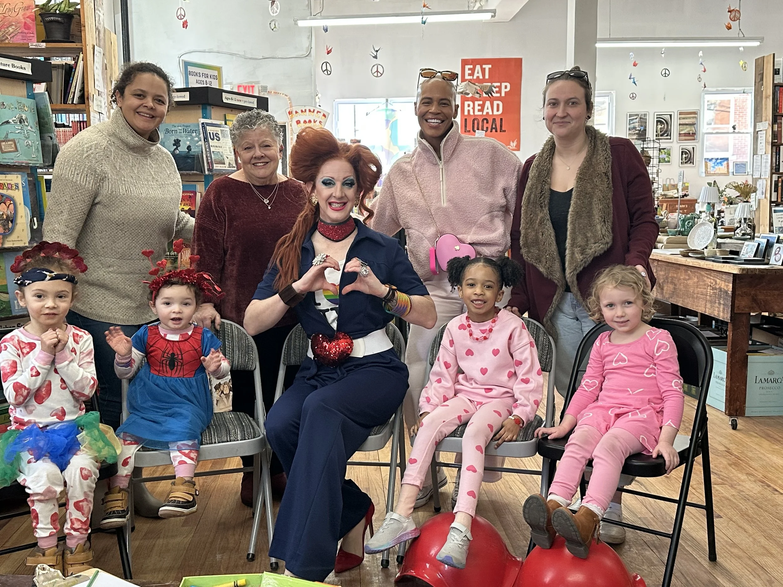 A very special Drag Queen Read Aloud!