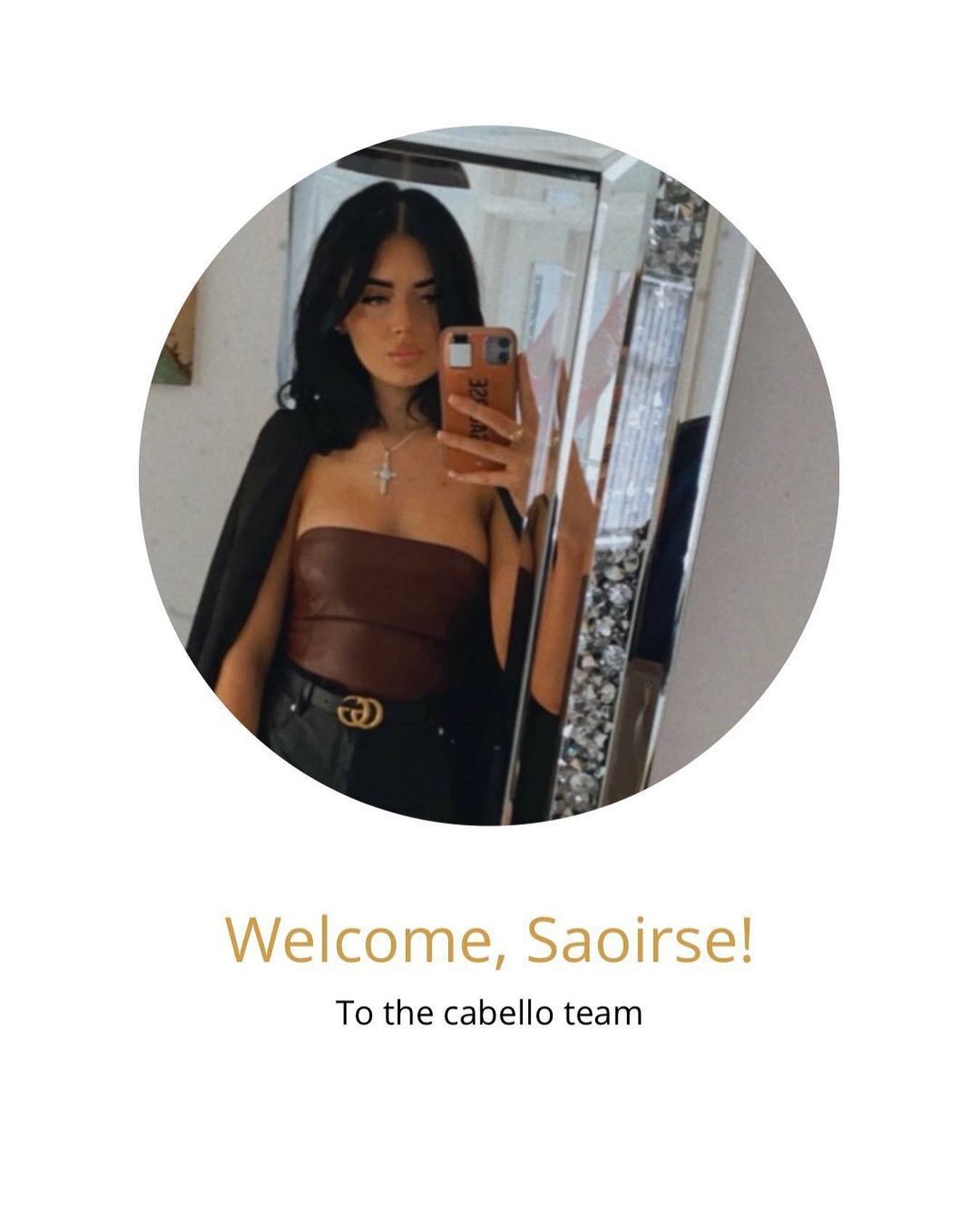 So excited to have a new gal in the gang👏🏻

Introducing the super talented Saoirse. Check out her work at @enzohair.saoirse and help her feel very welcome☺️✨

And we&rsquo;re helping Saoirse to feel at home with a special introductory:
✨20% off all