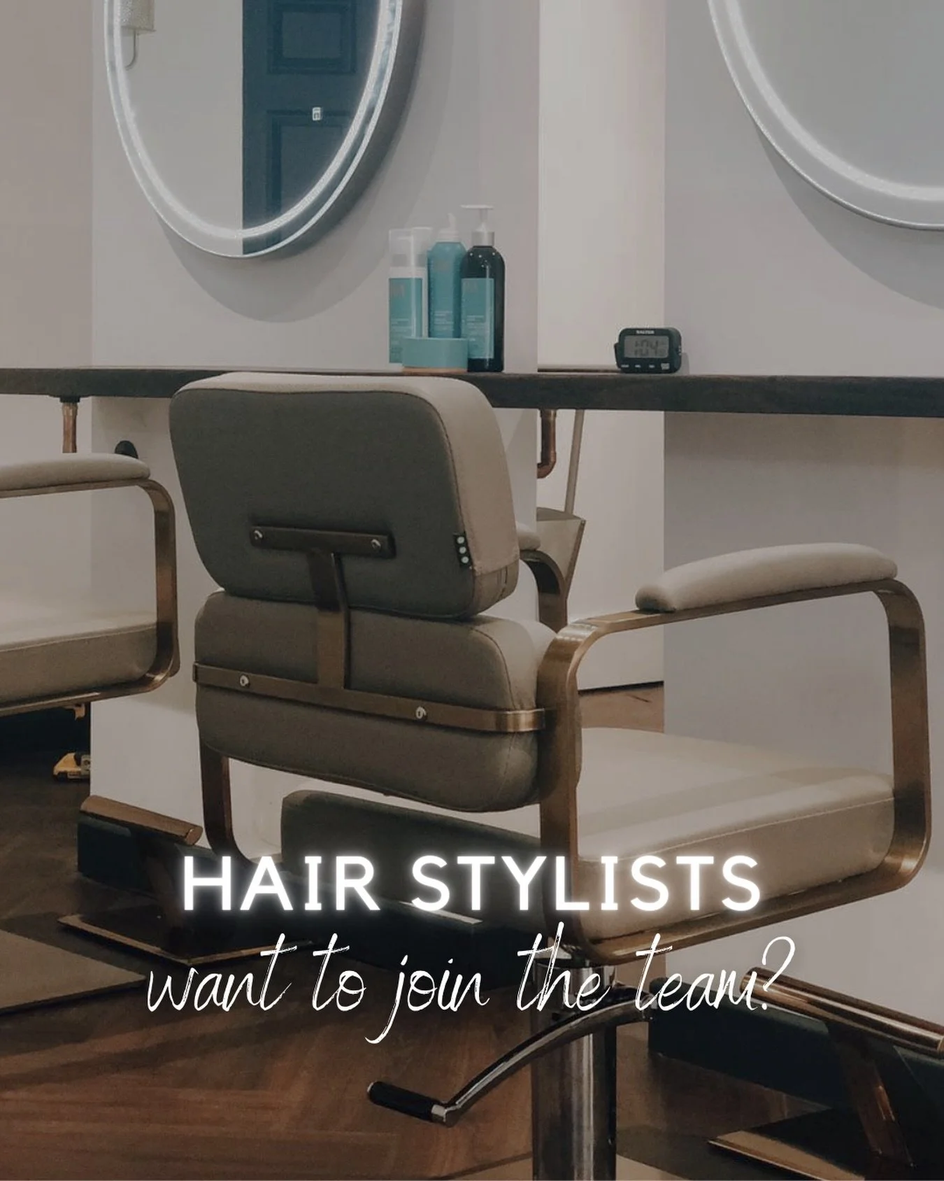 📣 calling all lovely, talented hair stylists 📣

We have space to build on our existing brilliant team. If you&rsquo;re ready for that next step in our beautiful space, reach out via DM, email or give a call to talk about renting a chair &amp; start