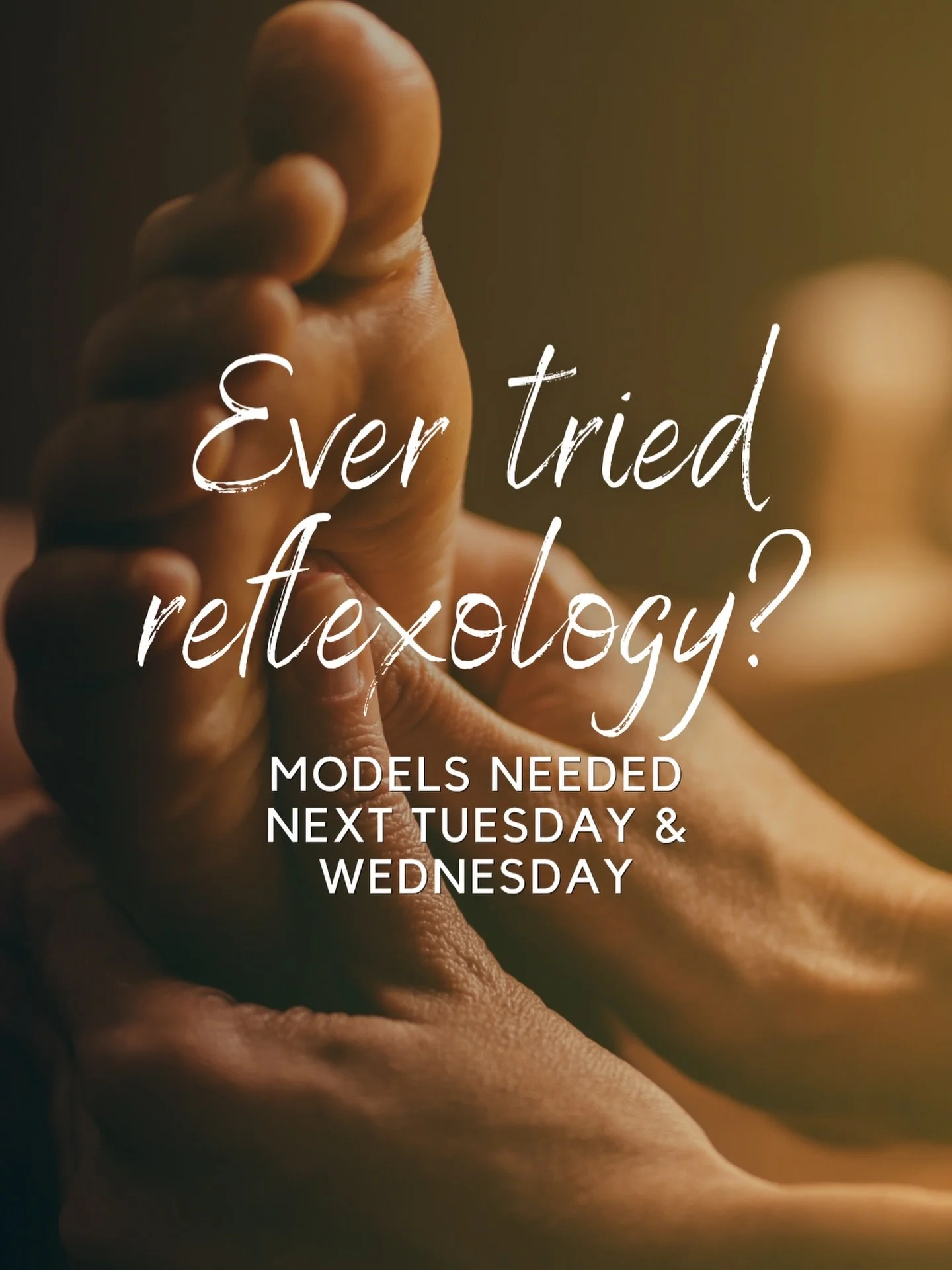 Reflexology is more than just a treatment, it&rsquo;s a full body exhale. ✨

Designed to help reduce stress, improve sleep, ease tension and encourage overall wellbeing through pressure points in the feet, it&rsquo;s the perfect little reset for busy