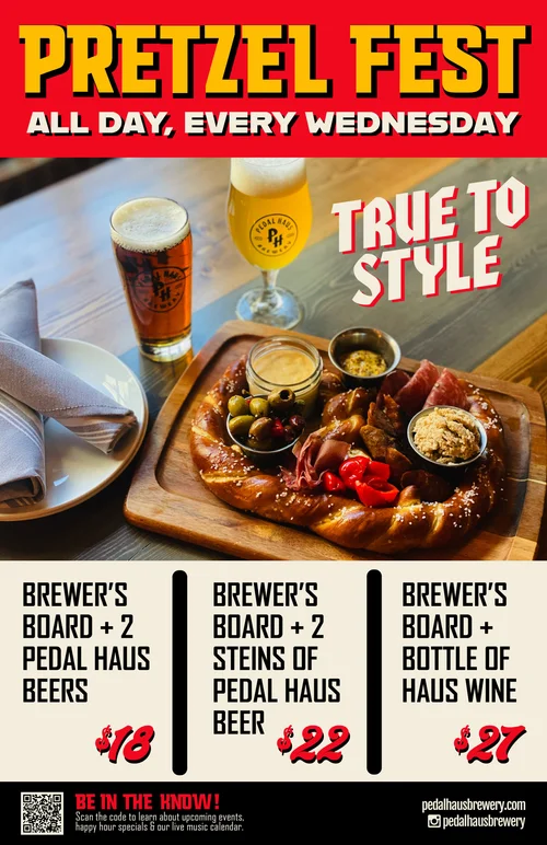 Specials & Happy Hour in Tempe — Pedal Haus Brewery