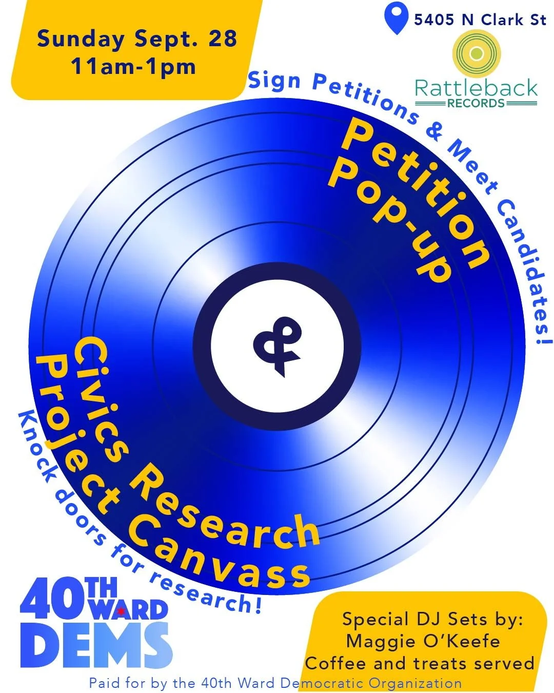 Petition Pop-Up & Civics Research Project Canvass