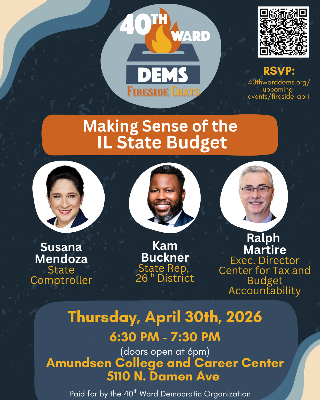 40th Ward Dems Fireside Chat: Making Sense of the State Budget