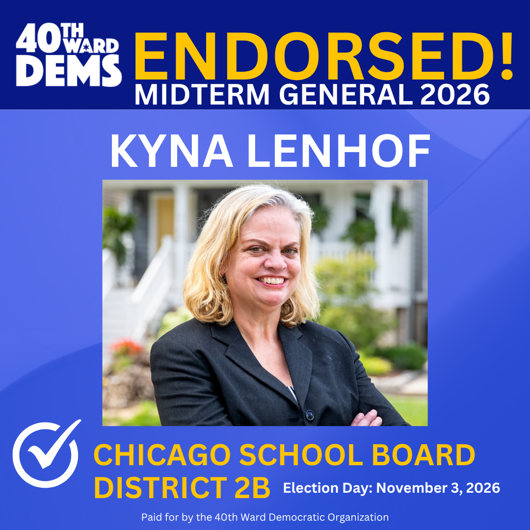 Kyna Lenhof for Chicago School Board, District 2B