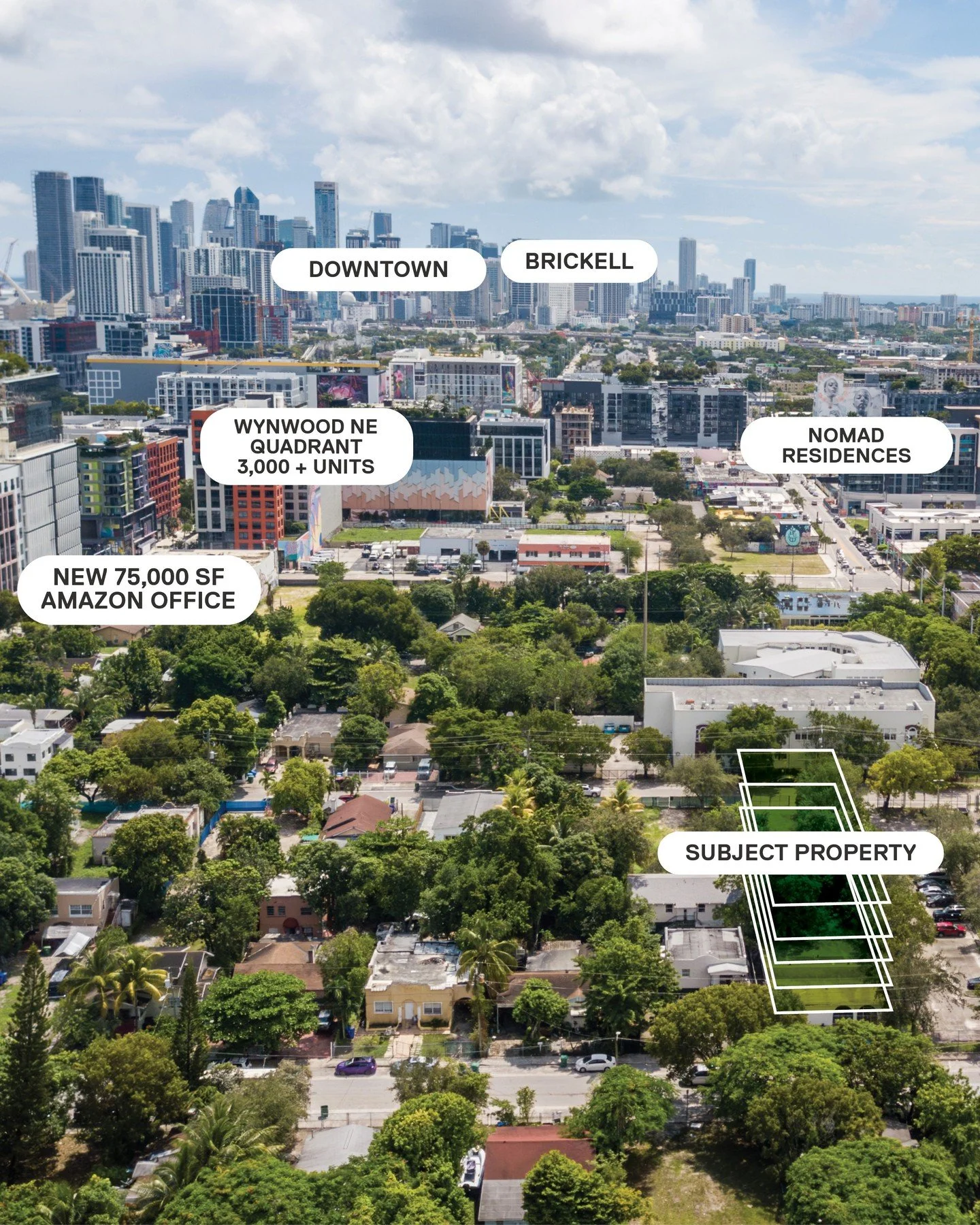 Wynwood Norte is no longer &ldquo;next.&rdquo;
It&rsquo;s now.

📉 Price improved to $1.8M (From $2.2M)
🏗️ 24-unit mixed-use site
📍 178 NW 32nd St

One block from Amazon&rsquo;s 75K SF Miami office.
Surrounded by Nomad Residences and 3,000+ units i