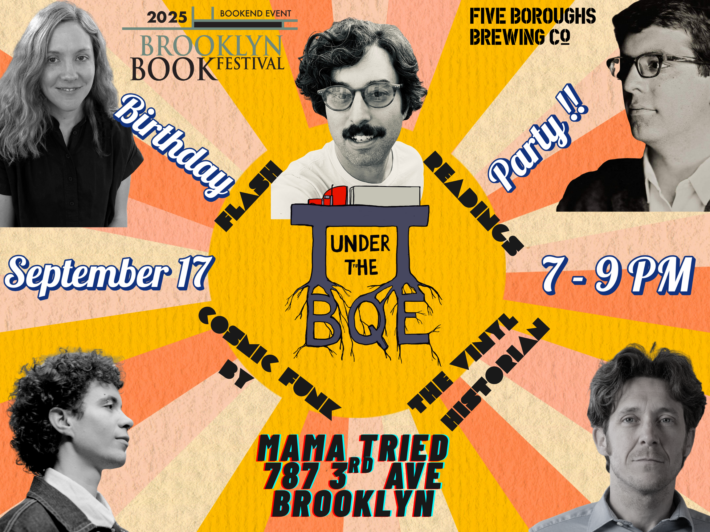 Under the BQE Press 1st Birthday Party