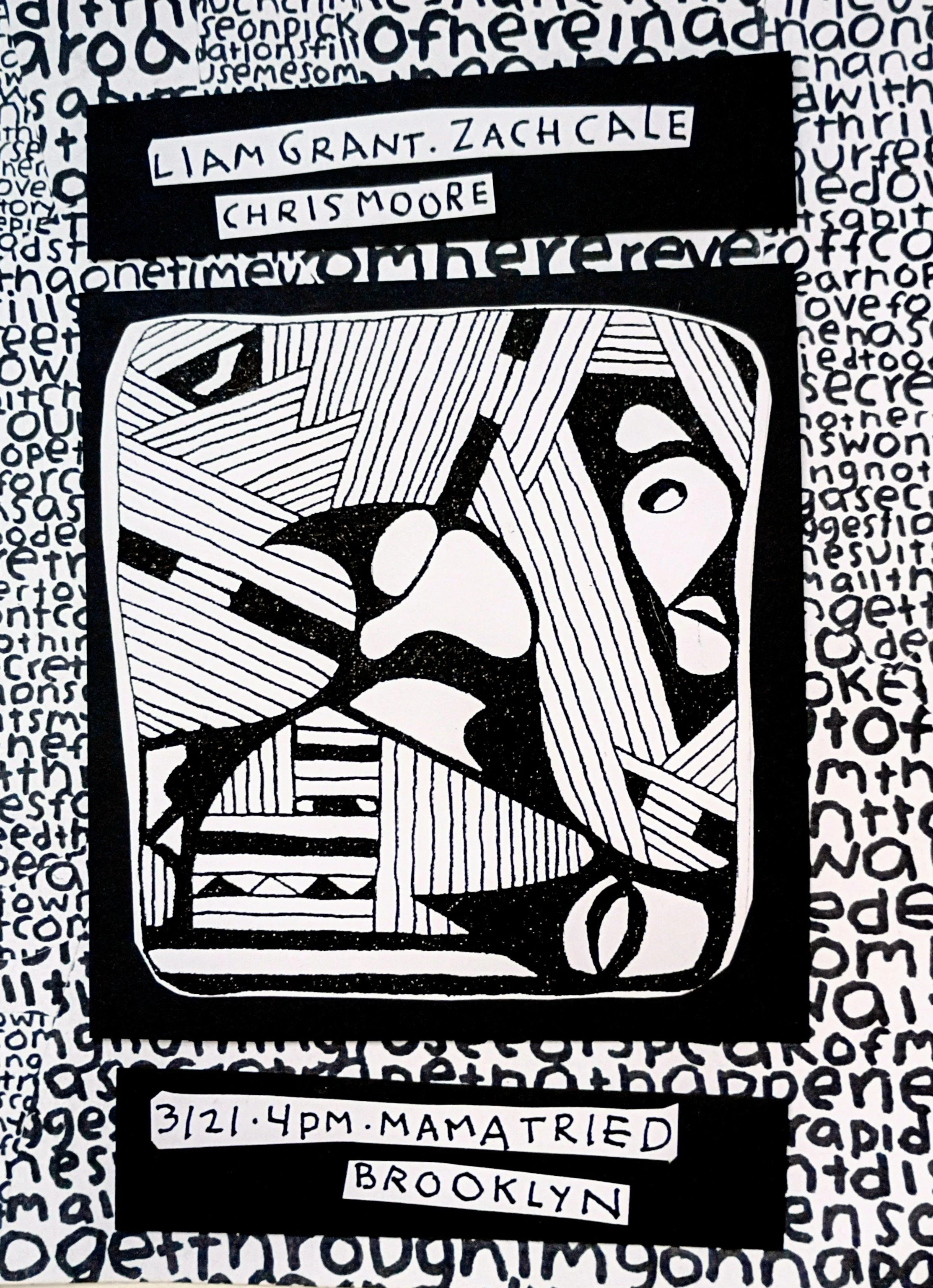 Liam Grant, Zach Cale, Chris Moore