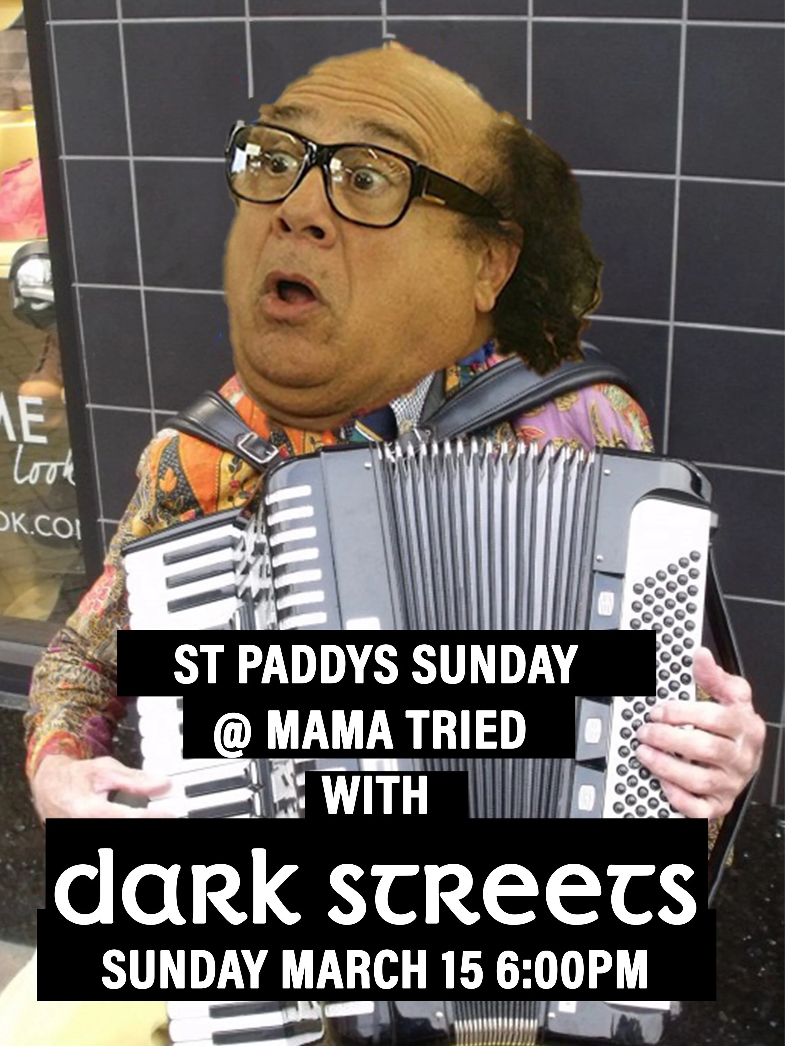 St Patrick's Day Party w Dark Streets