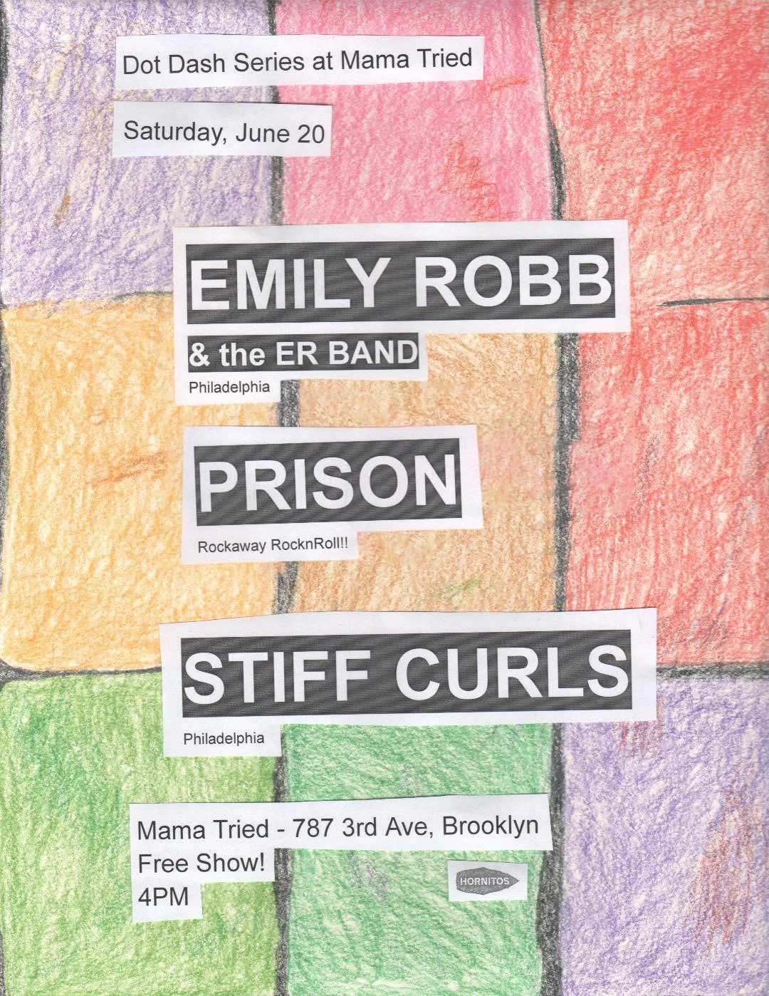 Emily Robb and the ER Band, Prison, Stiff Curls