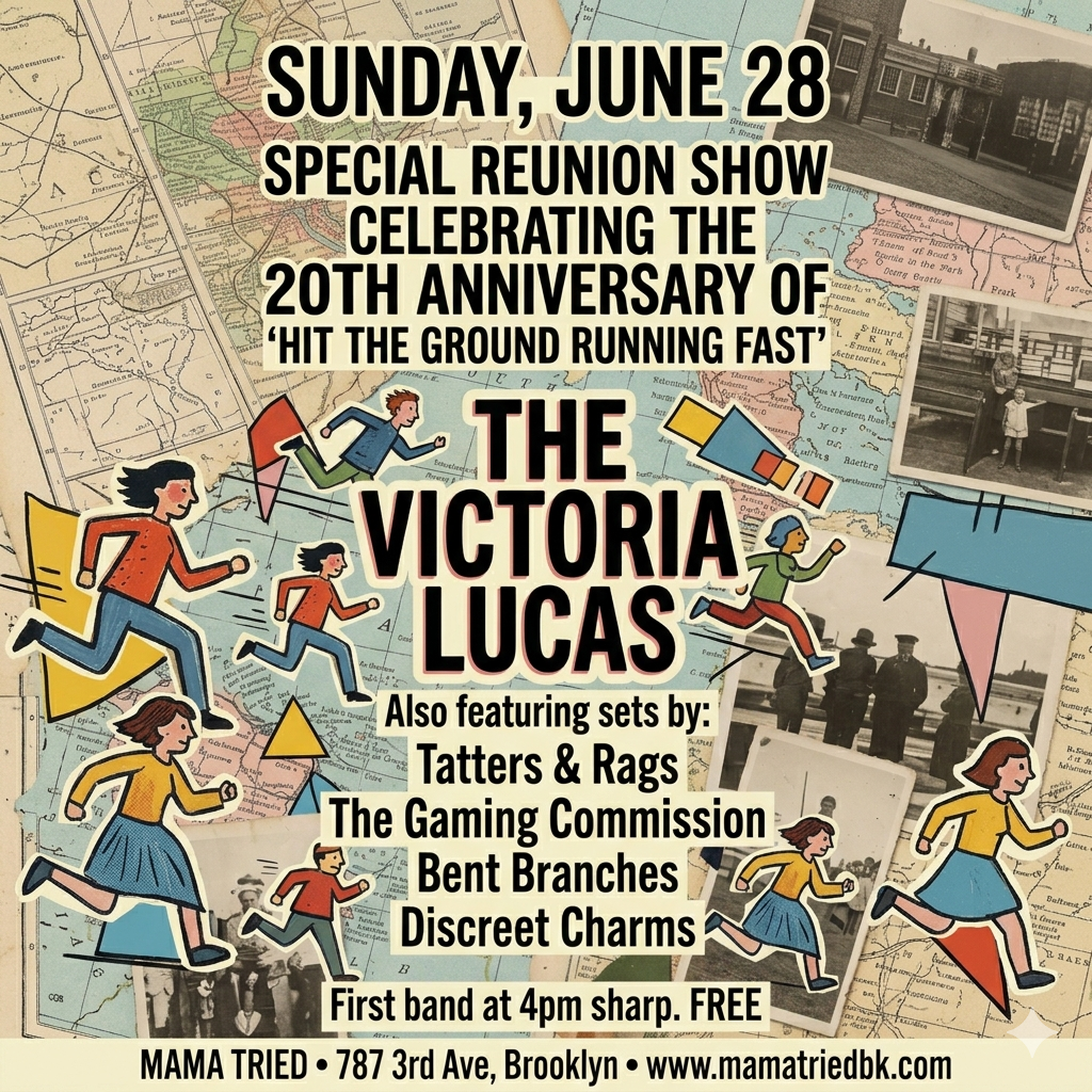 The Victoria Lucas, Bent Branches, Discreet Charms, The Gaming Commission, Tatters &amp; Rags