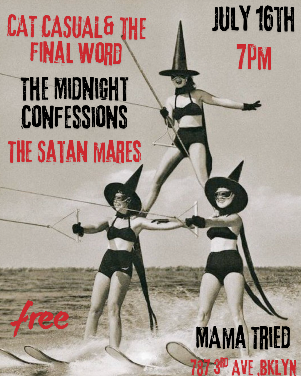 Cat Casual & The Final Word, Midnight Confessions, Satanmares