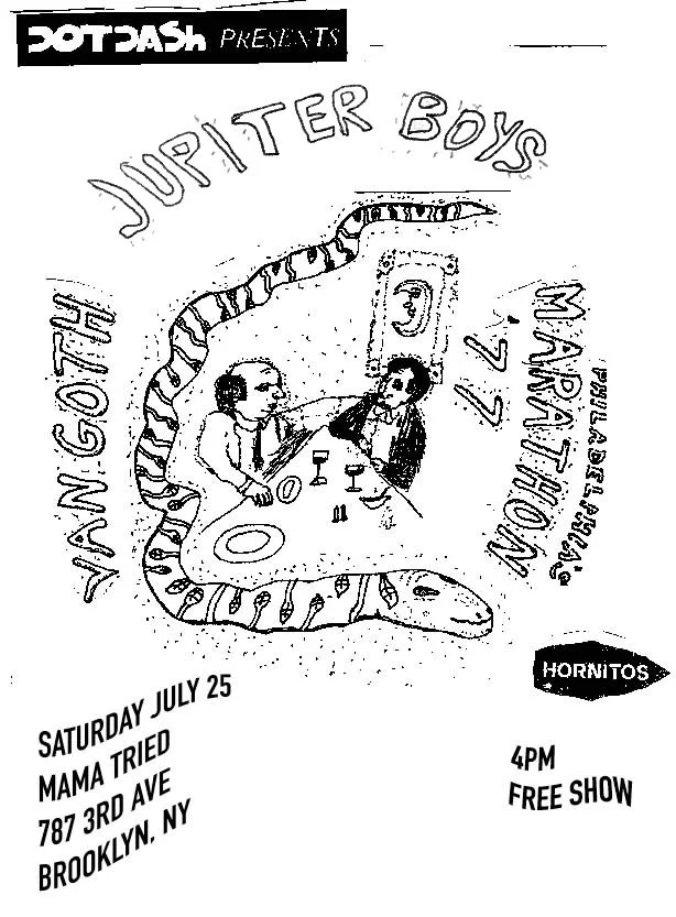 Jupiter Boys, MARATHON 77,&nbsp;VAN GOTH&nbsp;