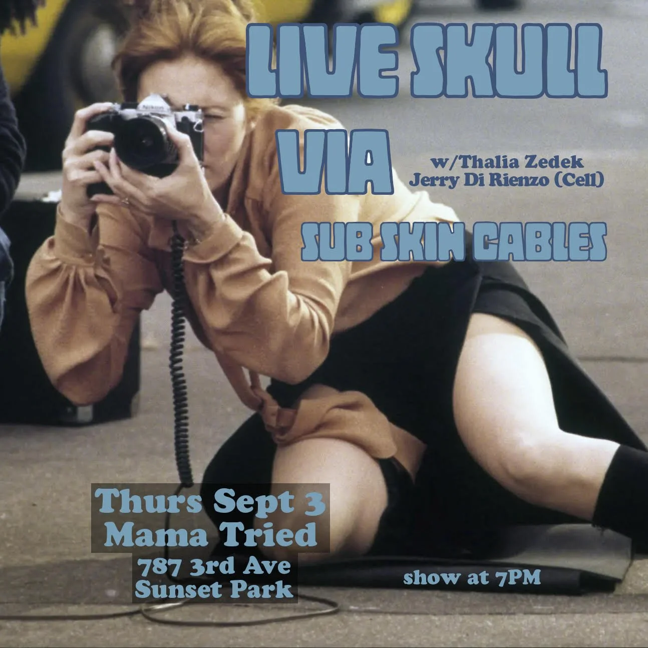 Live Skull, Via, Subskin Cables