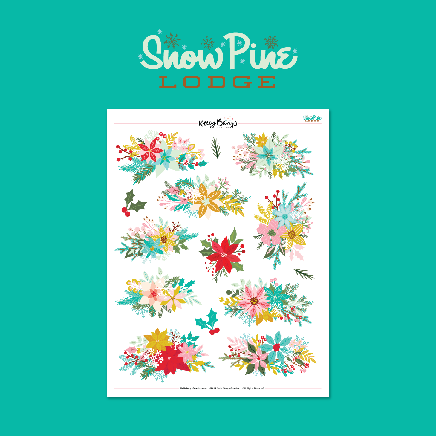 Snow Pine Lodge Florals