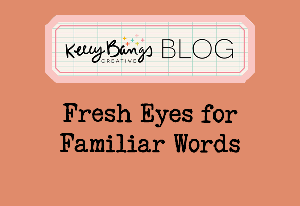 Fresh Eyes for Familiar Words: Revisiting the Sermon on the Mount