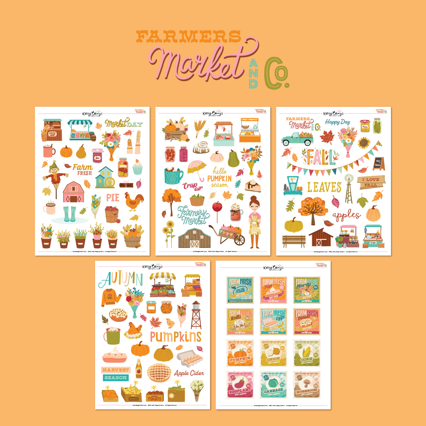 Farmers Market and Co. Ephemera