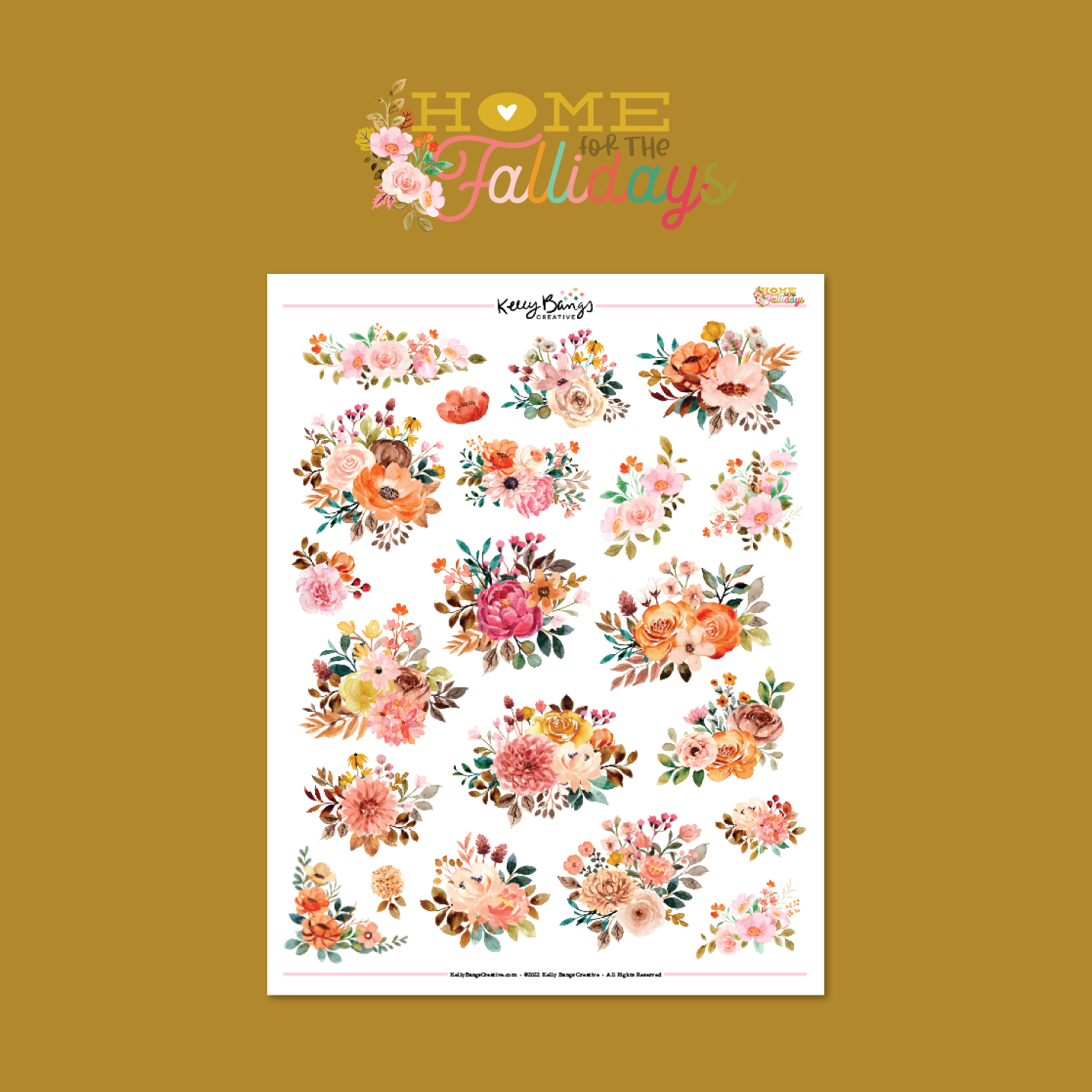 Home for the Fallidays Florals