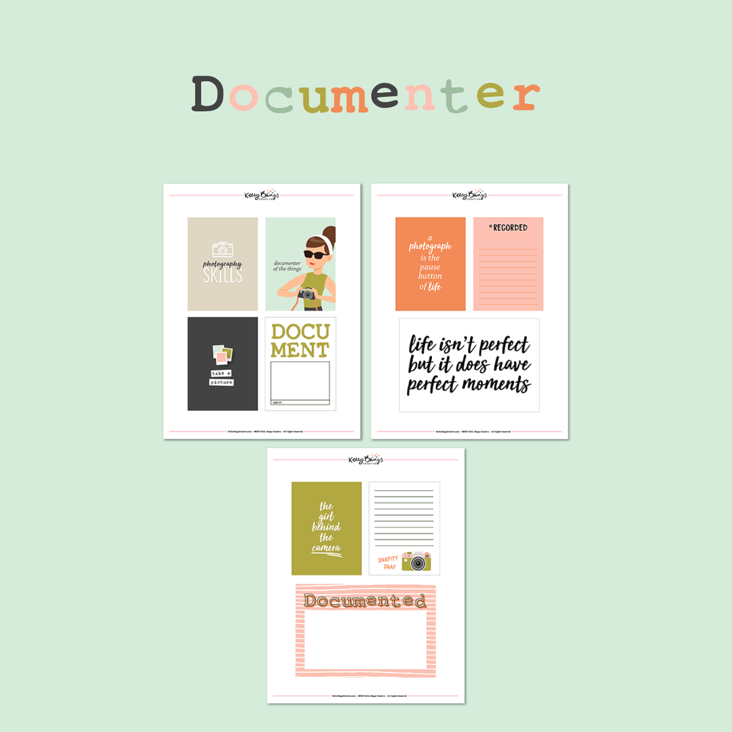 Documenter Journal Cards