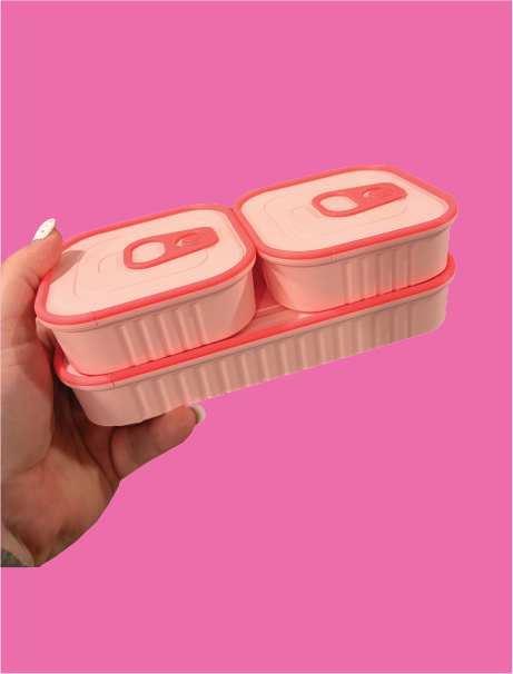 Sardine Can Set - Pink