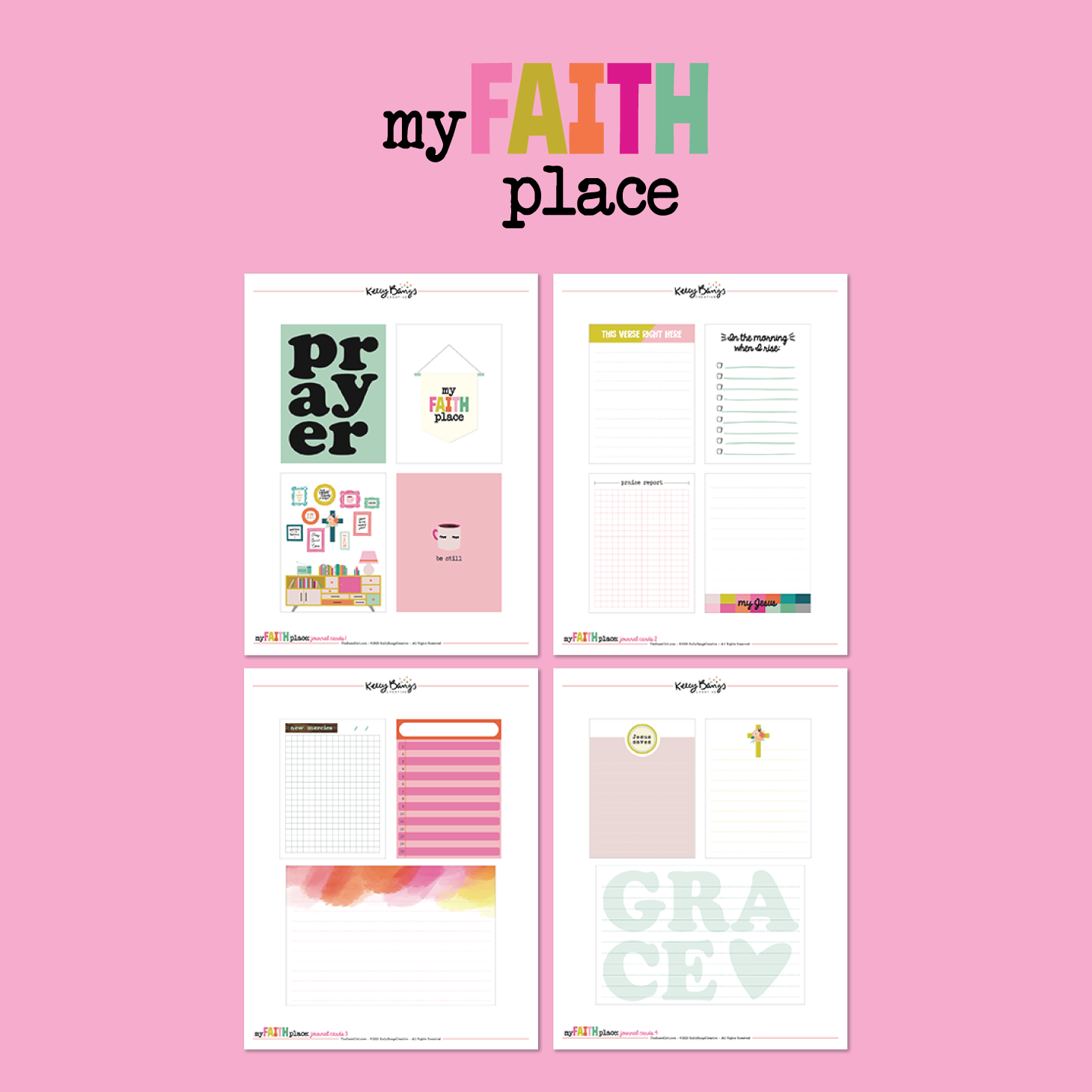 Faith Place Journal Cards