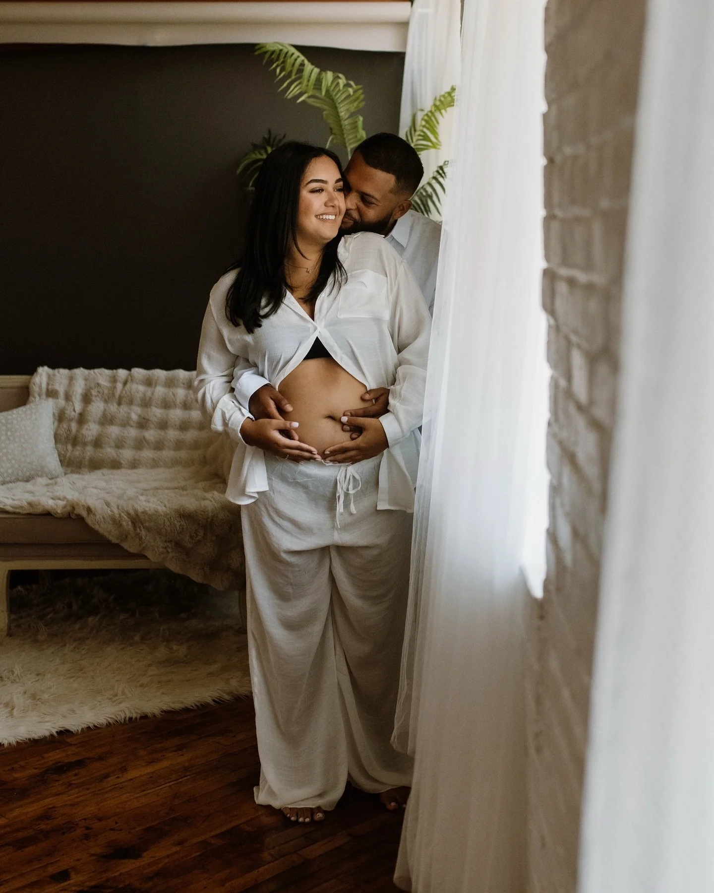 Amanda + Matt 🤍 • There’s something so tender about witnessing a family’s story continue to grow. This session was a beautiful celebration the new life soon to join their world. Between laughter and quiet moments, a beloved childhoo
