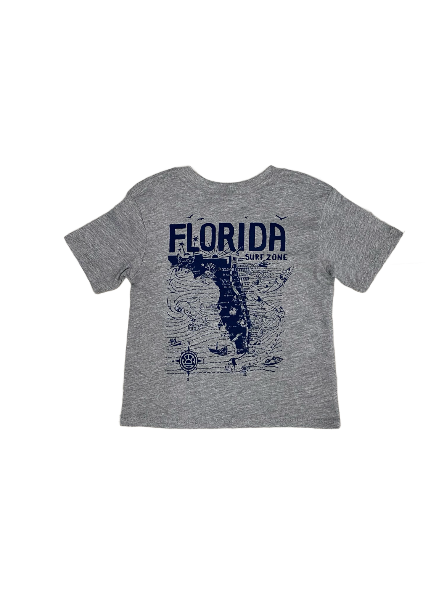 Florida Map Kids Tee