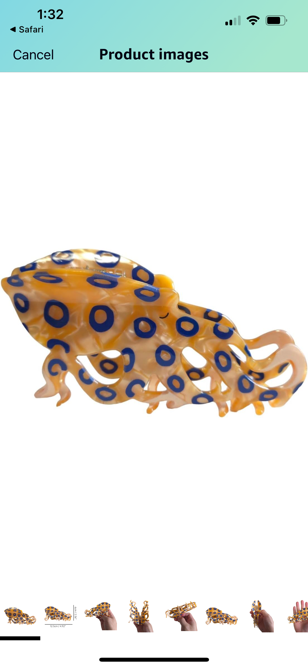 Octopus Hair Clip