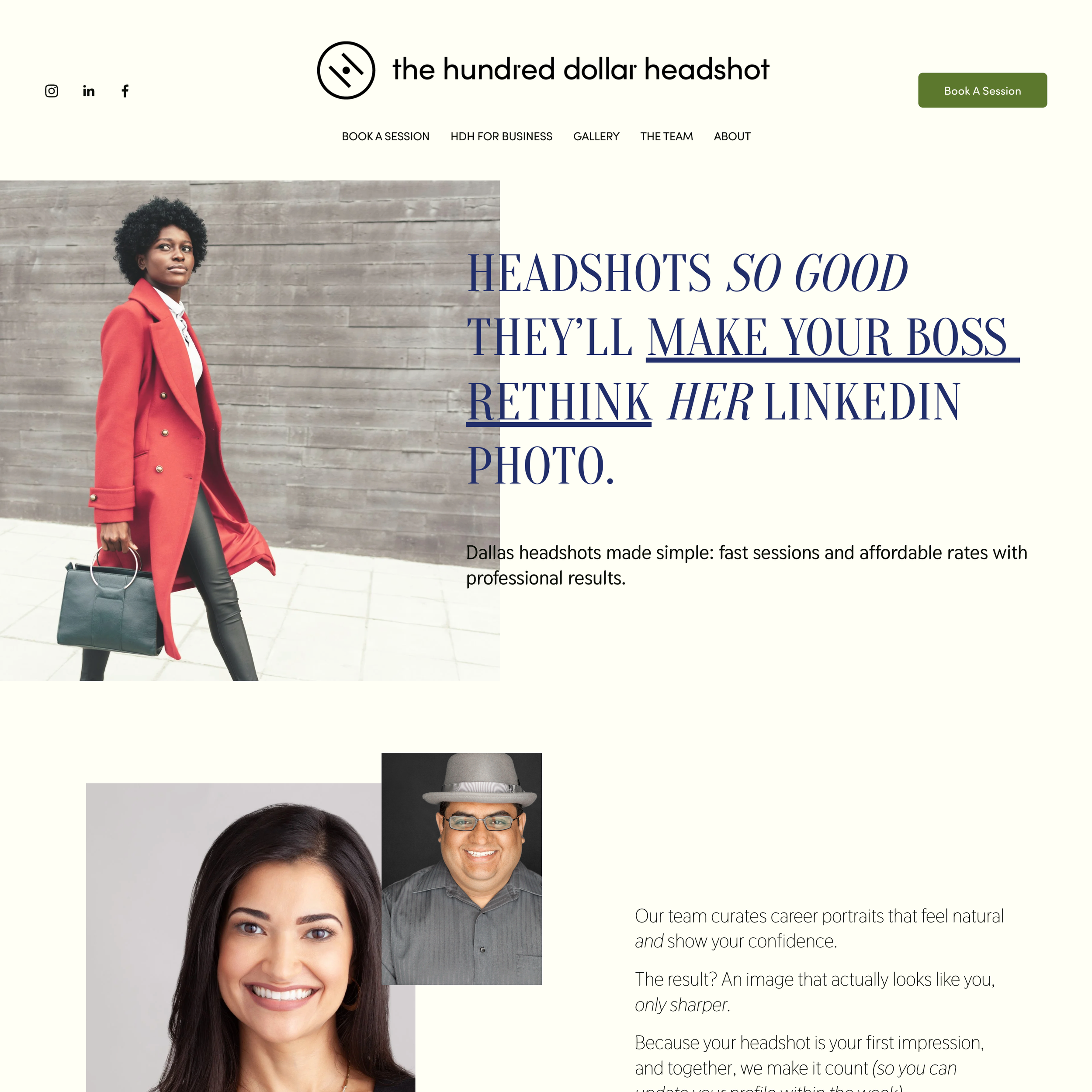 The Hundred Dollar Headshot ✏️ 💻