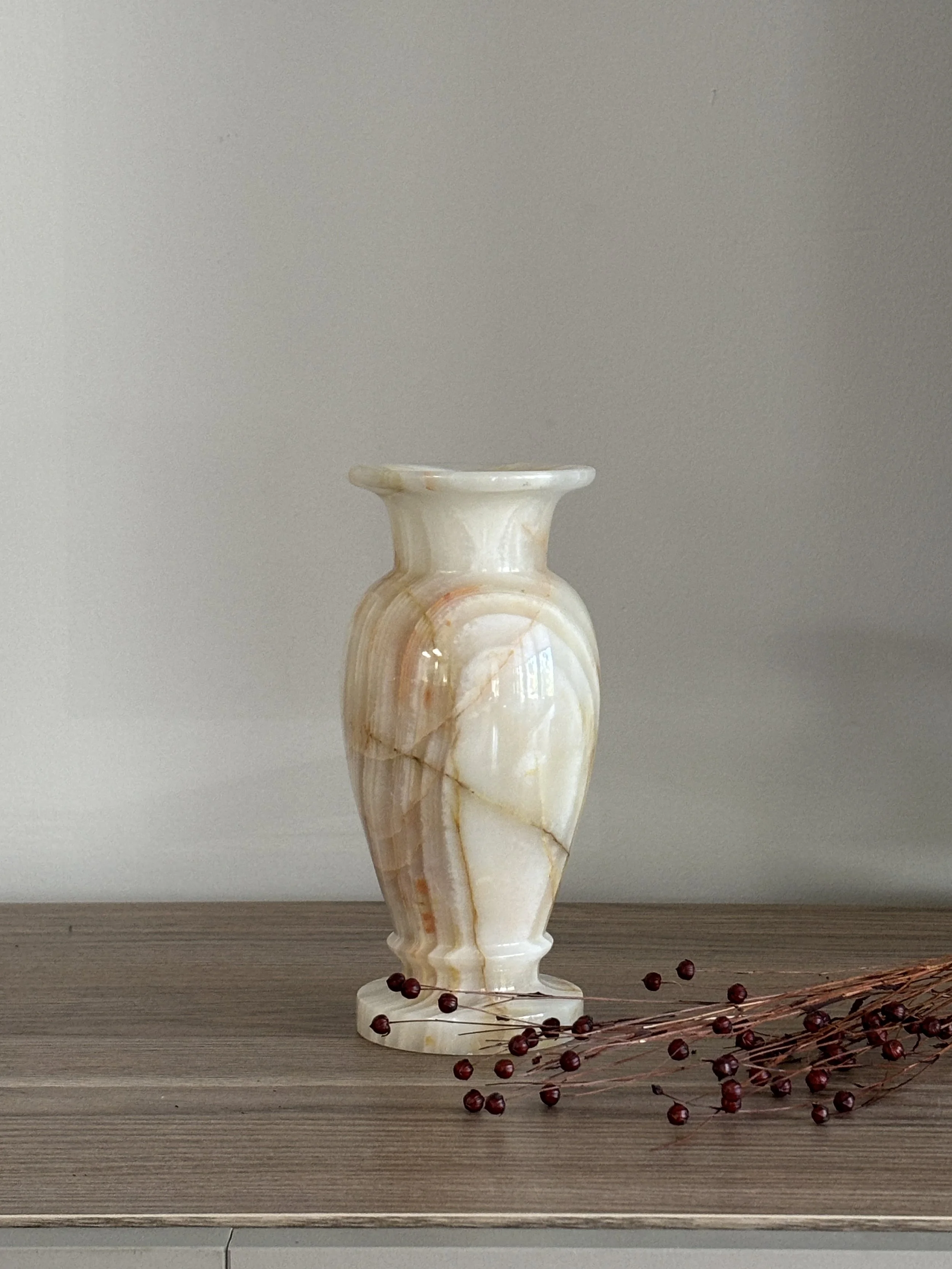 Vintage Onyx Vase