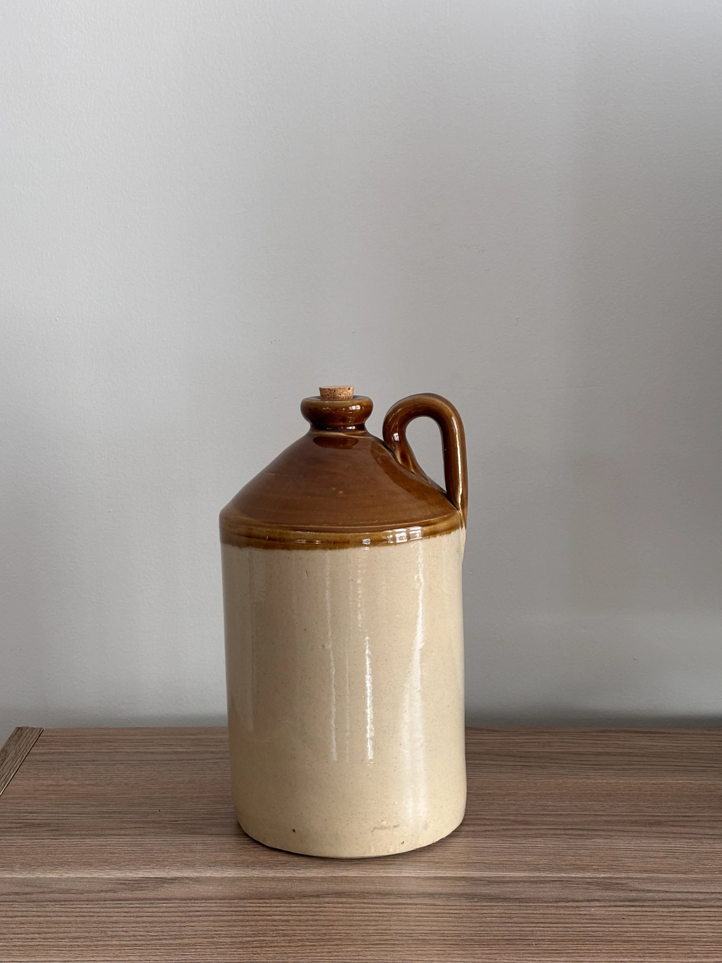 Rare Vintage Pearsons Chesterfield English Glazed Stoneware Jug