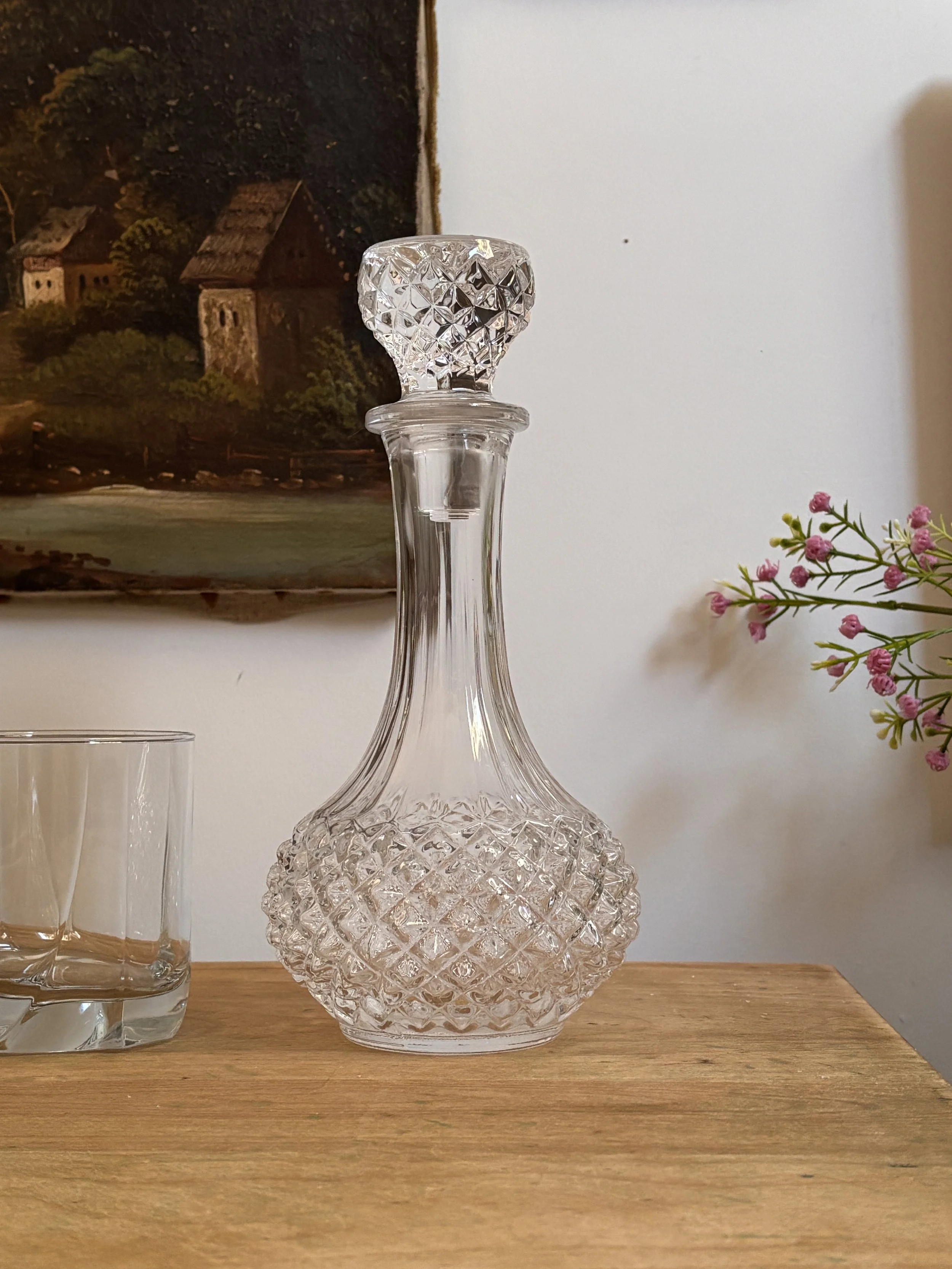 Vintage Crystal D'Arques Decanter