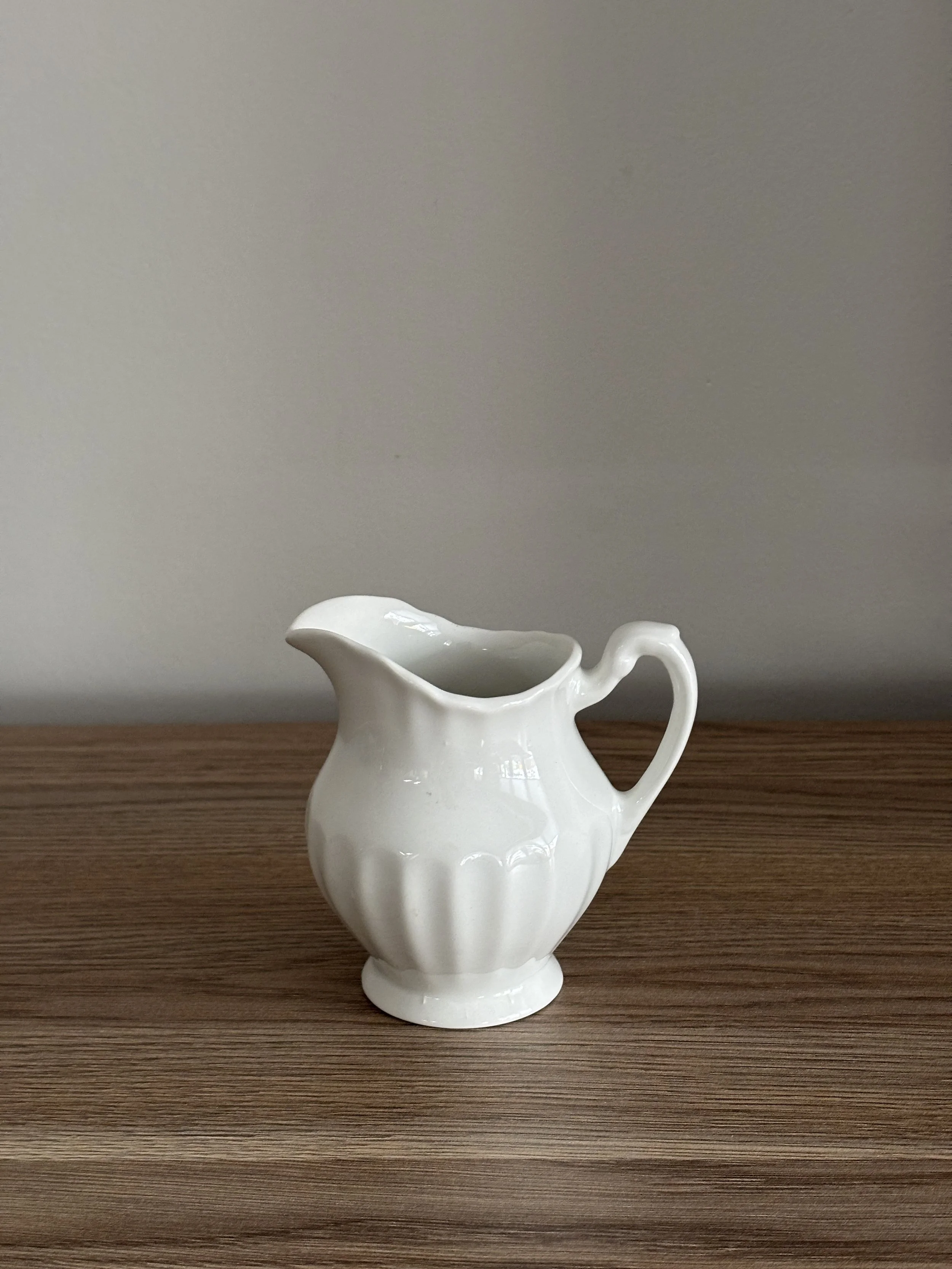 Vintage Ironstone Small Dairy Pitcher