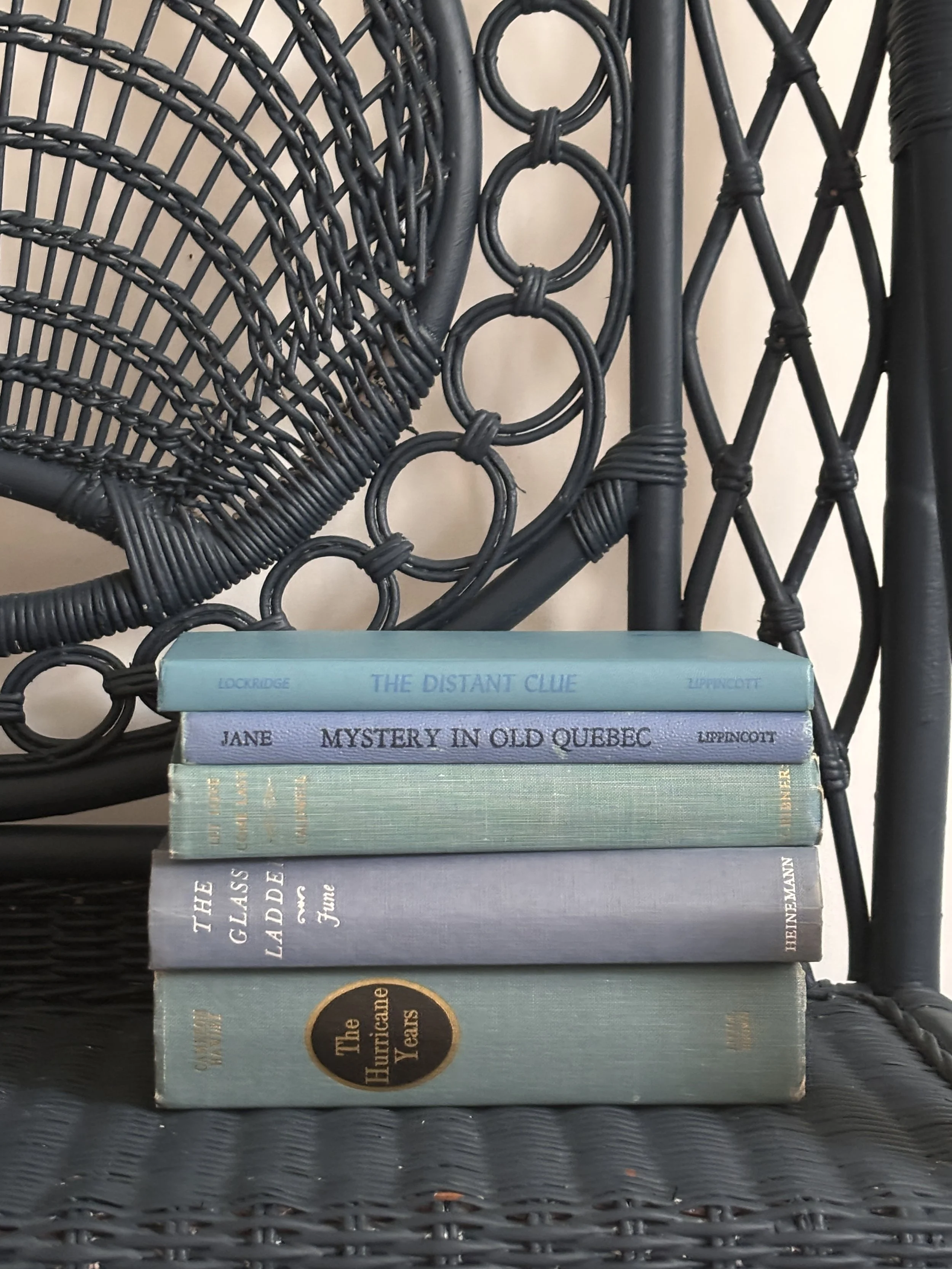 Curated Vintage And Antiquarian Book Bundle Vintage - Blue