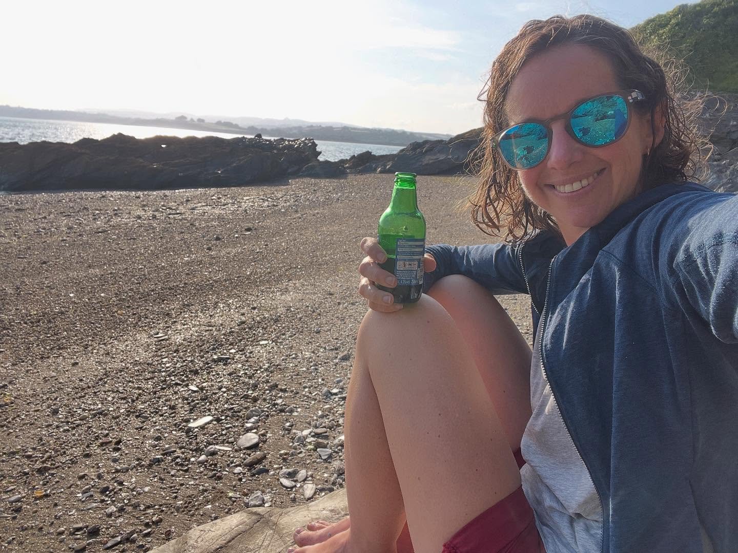 Happy Soltice ☀️

My two feet, the sea, my bivvy bag and me! 

An overdue solo adventure. Feeling very glad for all that Cornwall brings. 💙

#lovecornwall #bivvylife #solstice