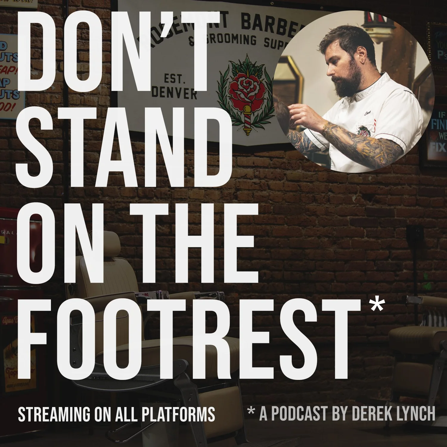 Don't Stand On The Footrest podcast artwork