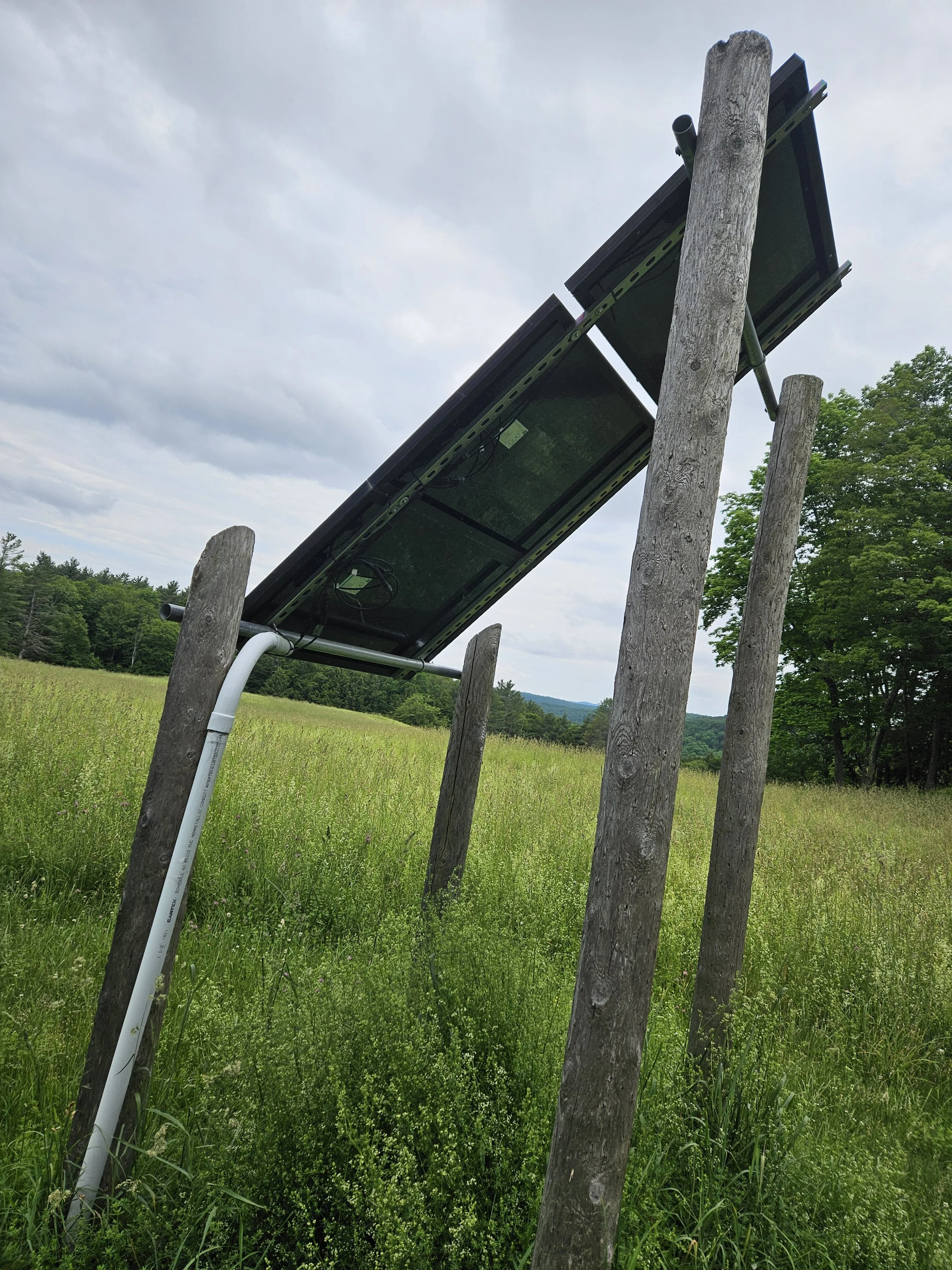 Solar panels (rear view)