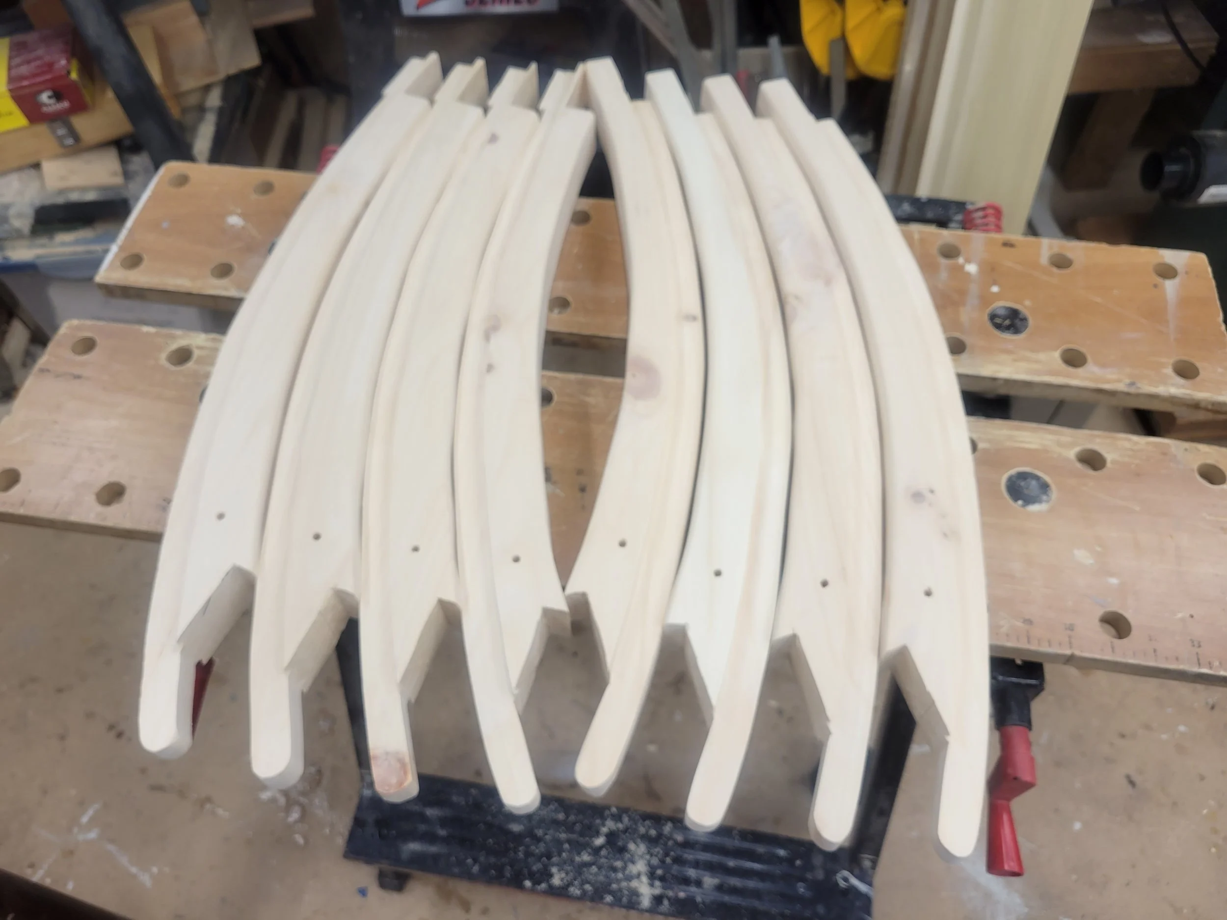 Skylight ribs