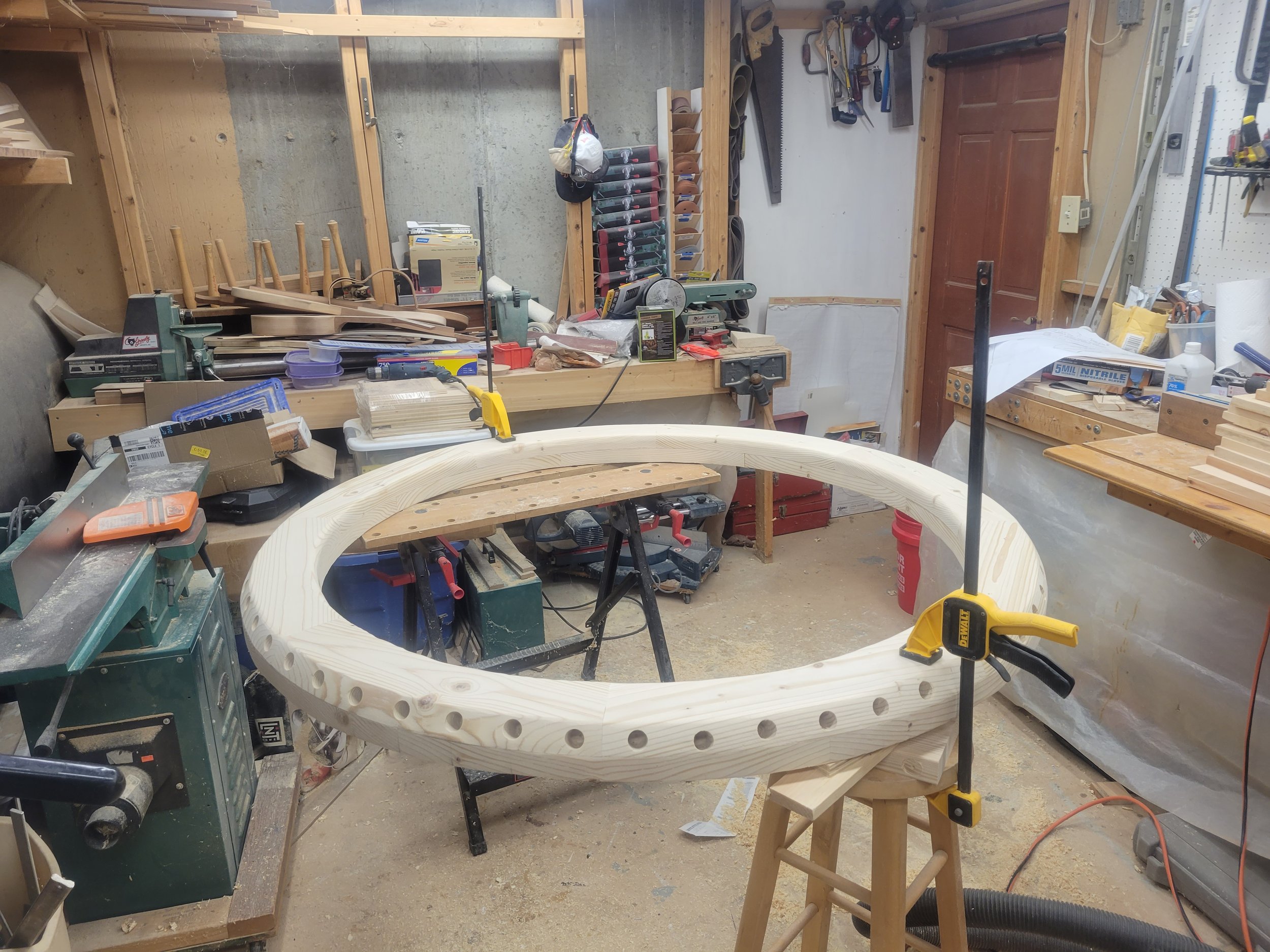 Center ring finished!