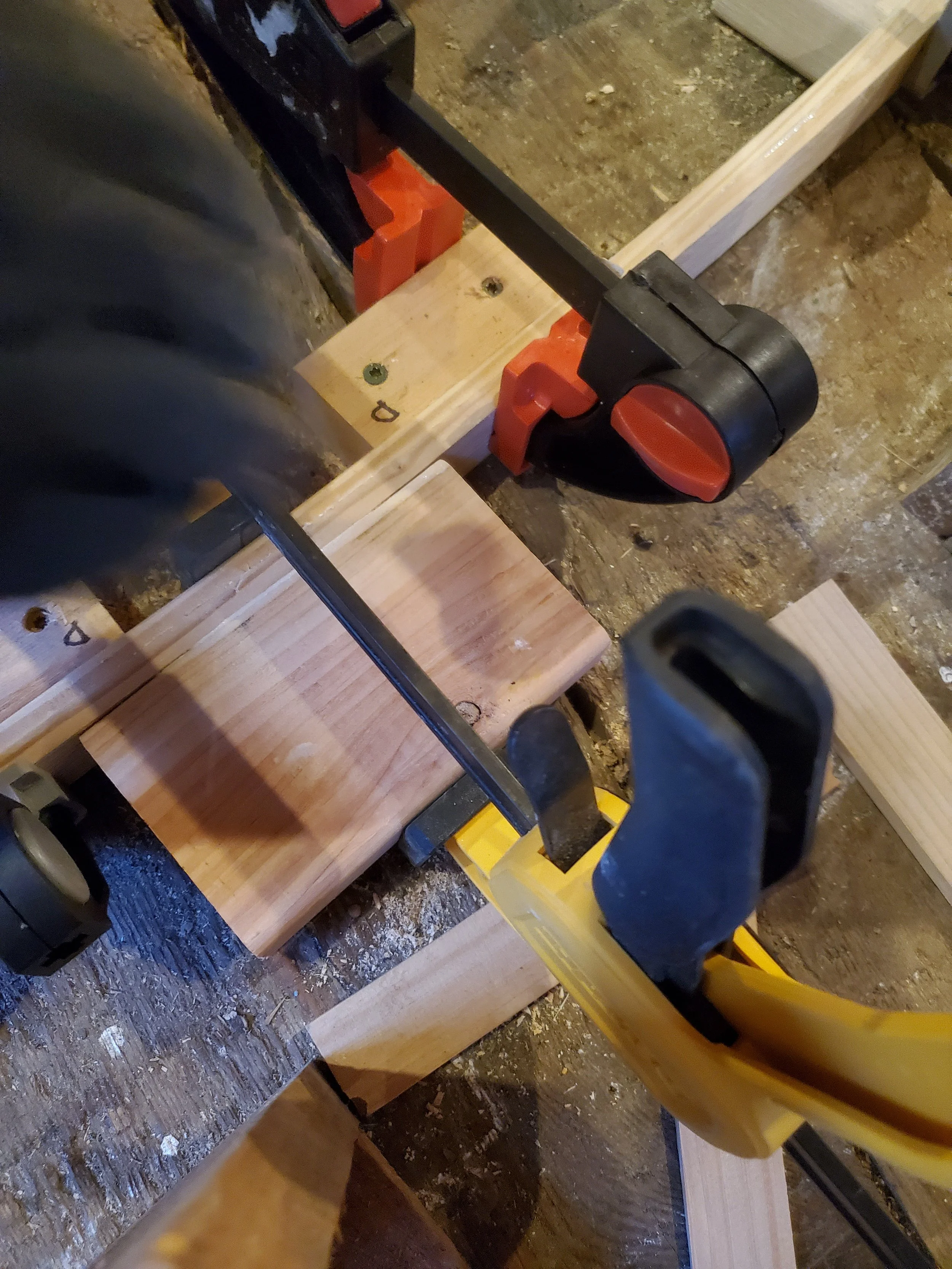 Adding a spreader block