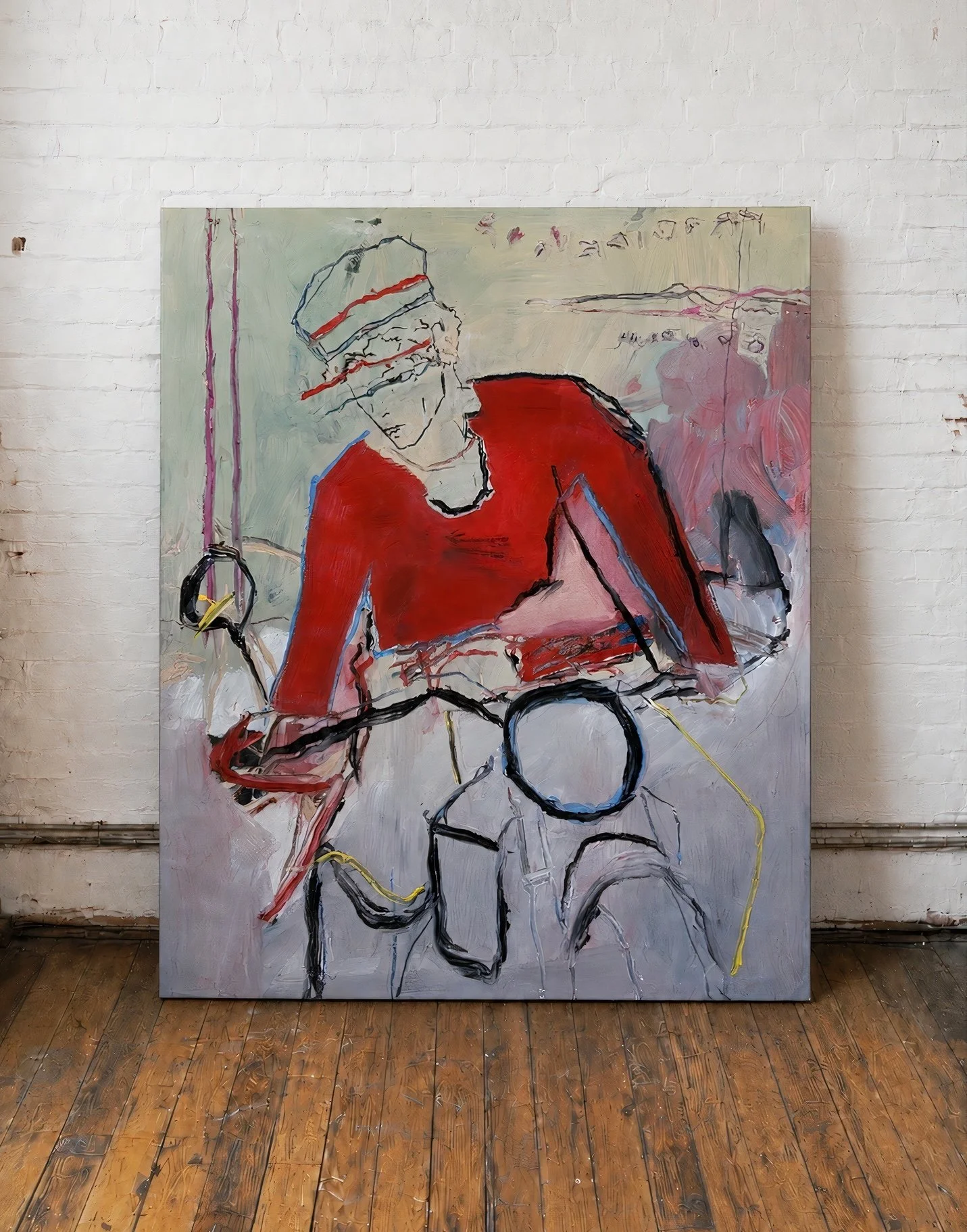 66 x 54 in. oil on canvas
