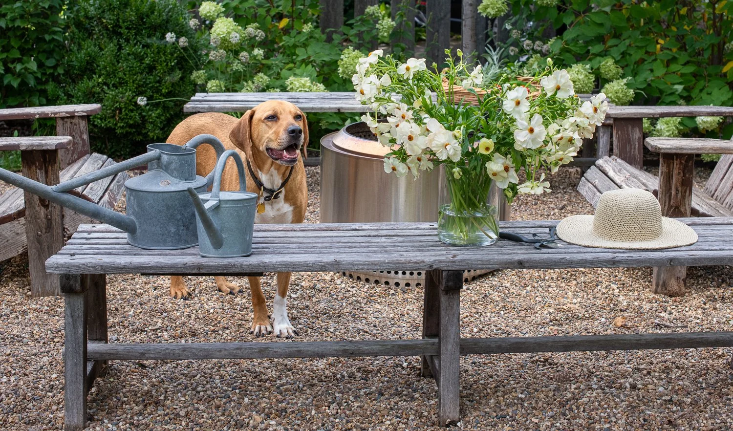 Barefoot in the Garden - branding photography