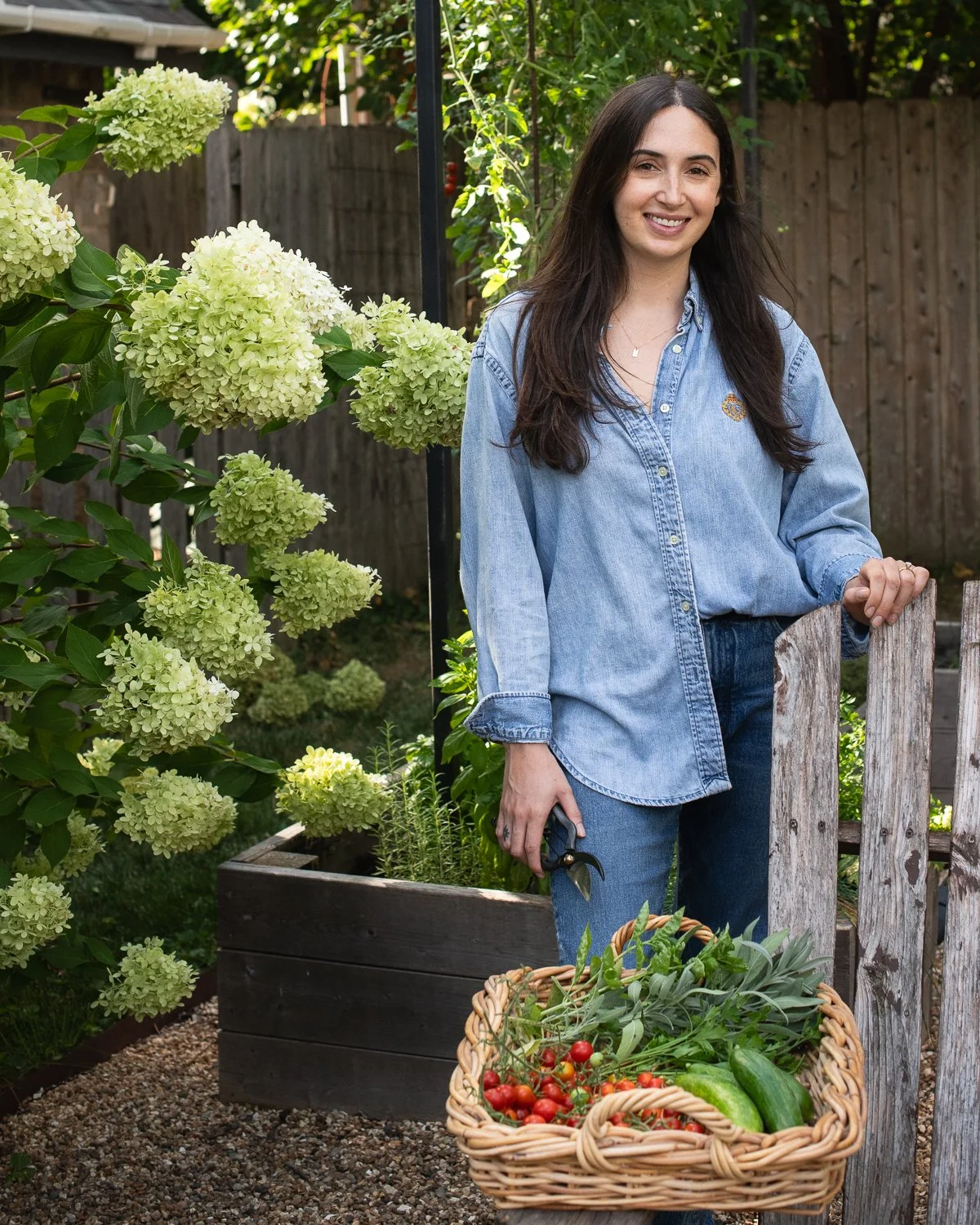 Barefoot in the Garden - branding photography